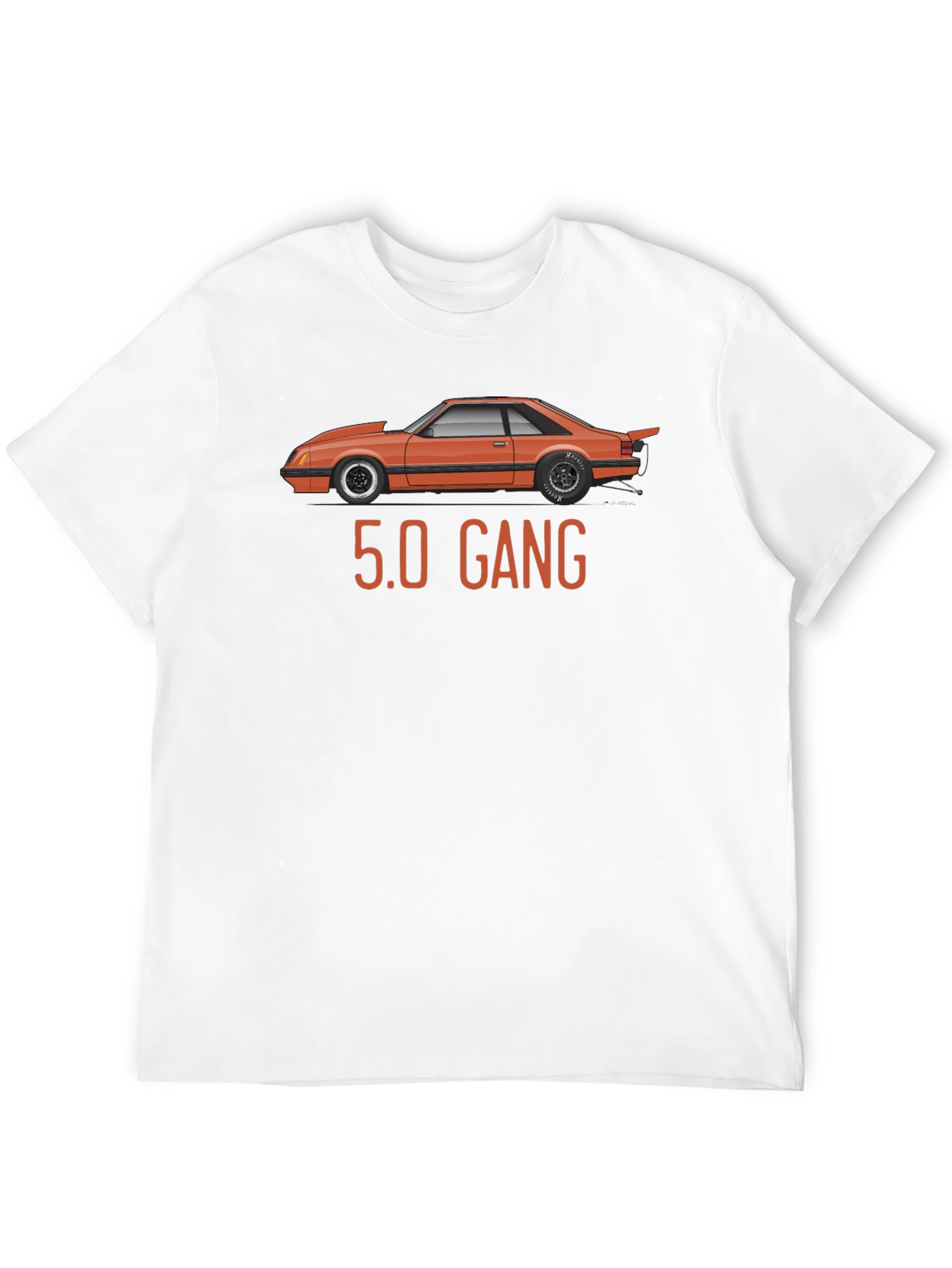 5.0 Gang T-Shirt - Fox Body Mustang Tee