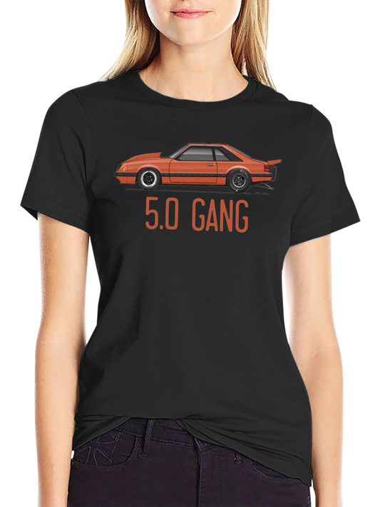 5.0 Gang T-Shirt - Fox Body Mustang Tee