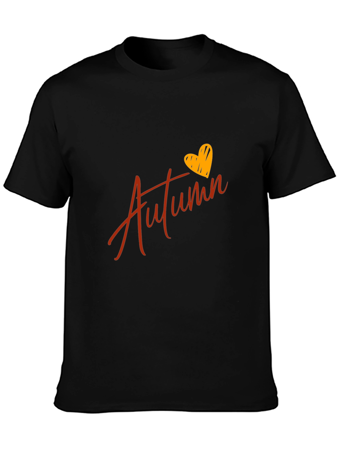 Autumn Heart Graphic T-Shirt