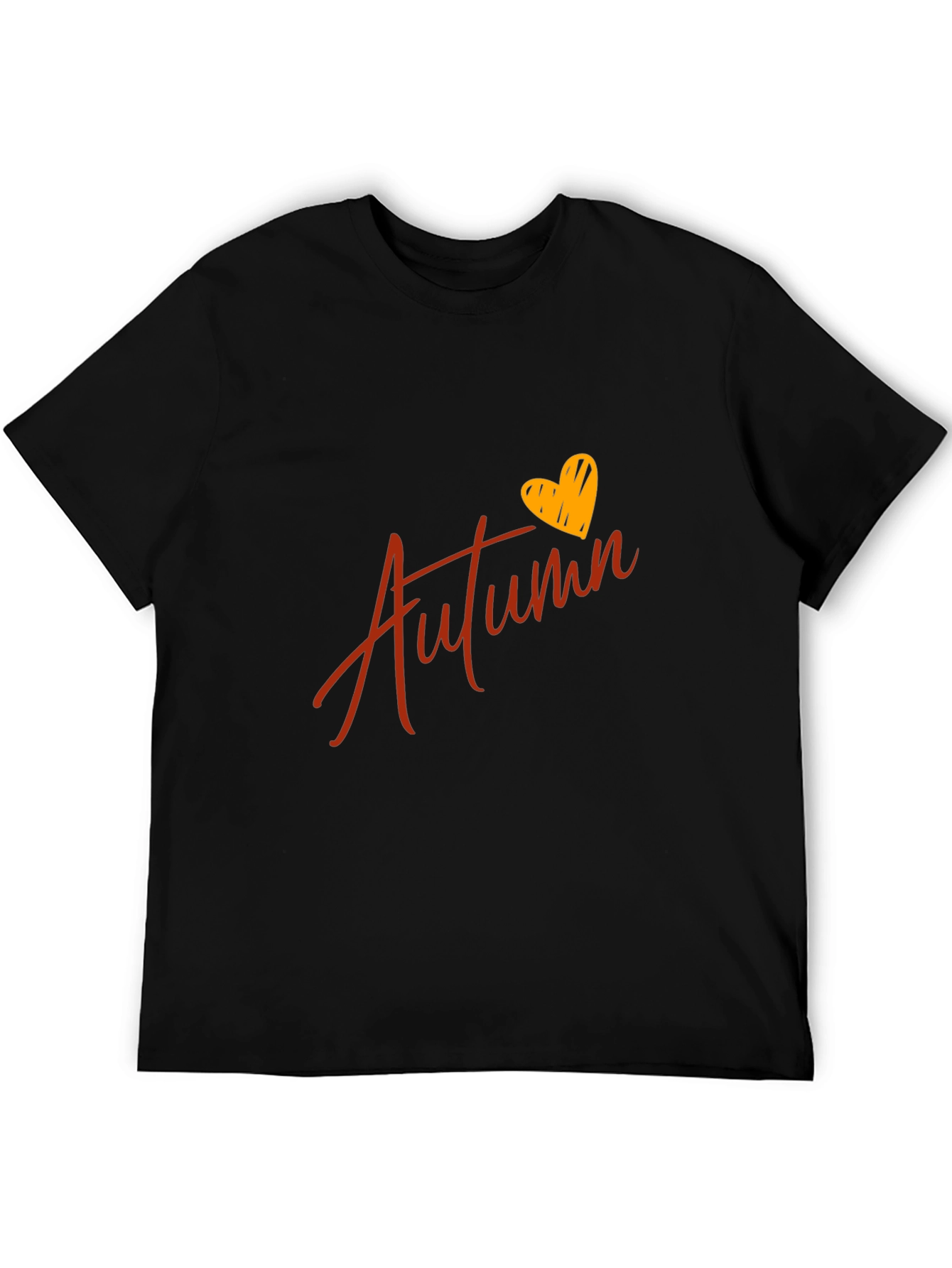 Autumn Heart Graphic T-Shirt