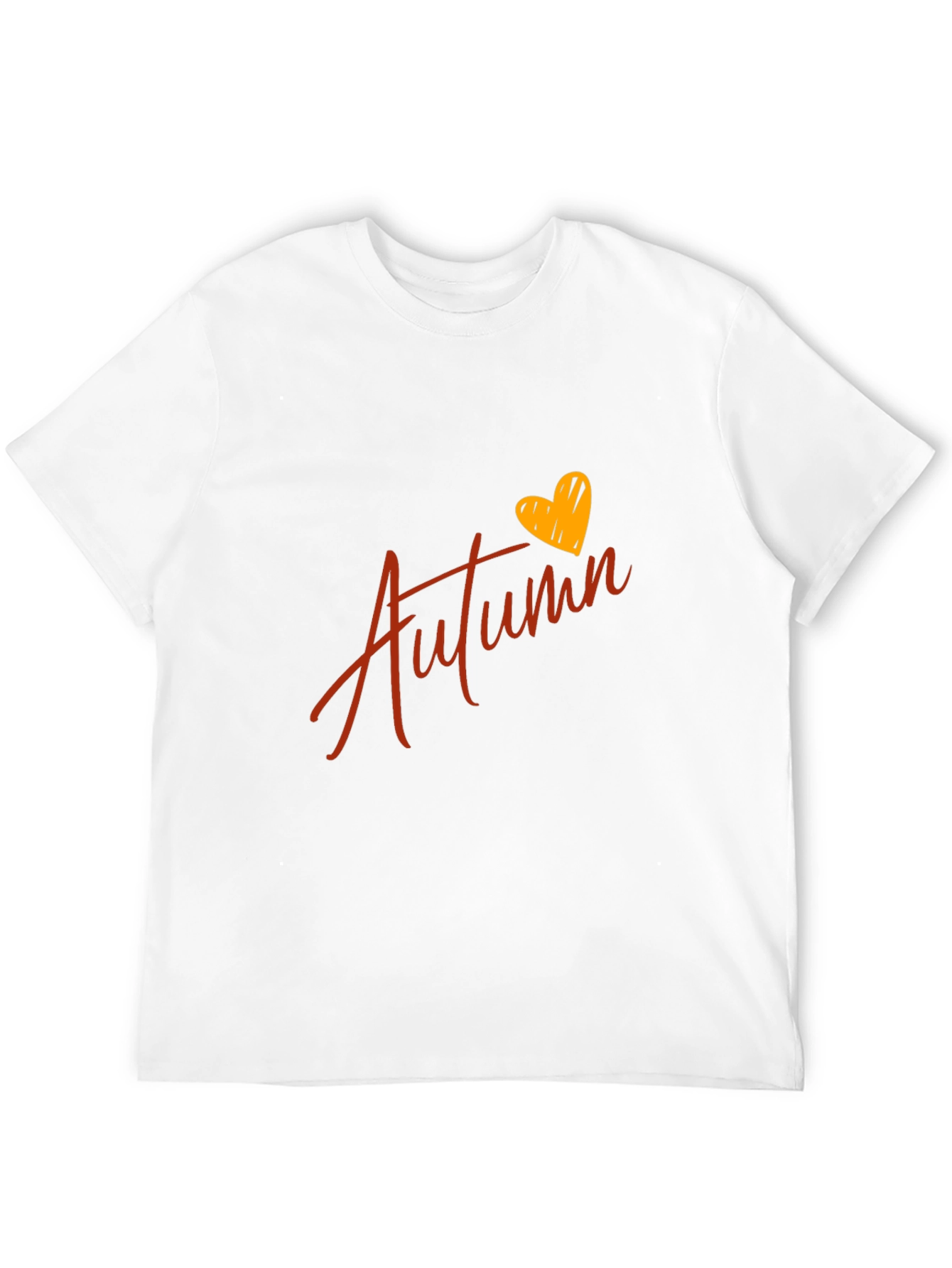 Autumn Heart Graphic T-Shirt