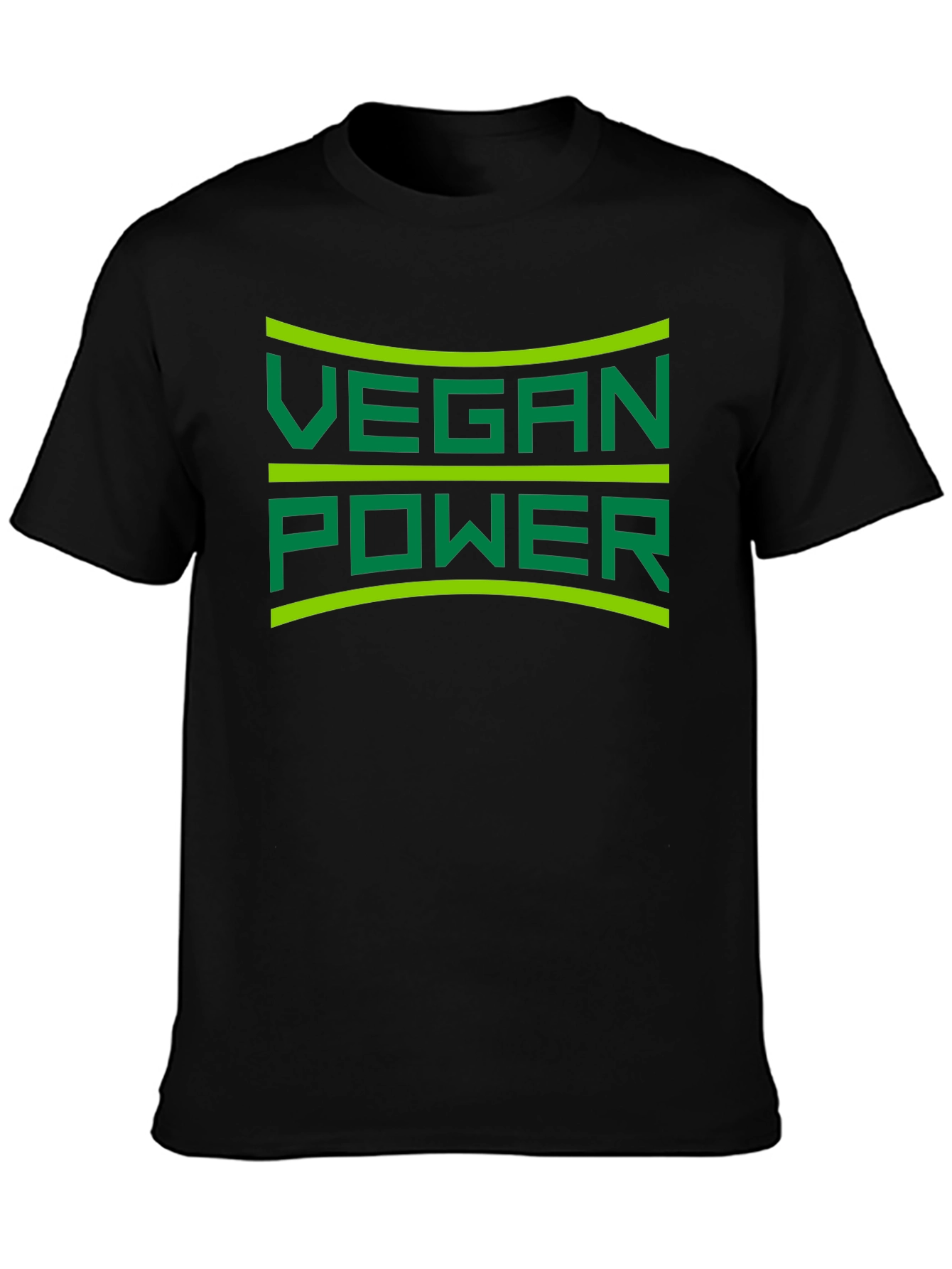 Vegan Power T-Shirt - Black