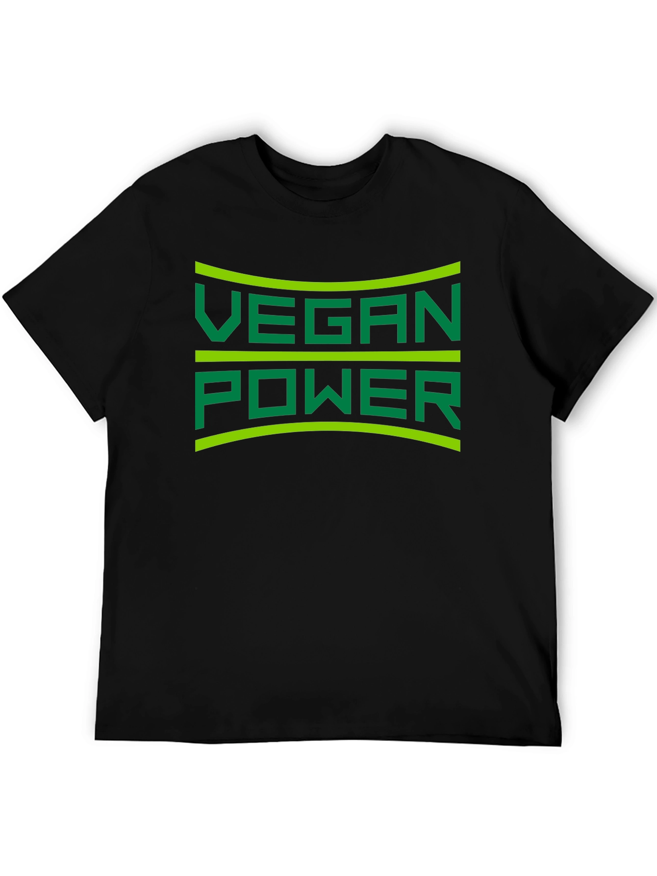 Vegan Power T-Shirt - Black
