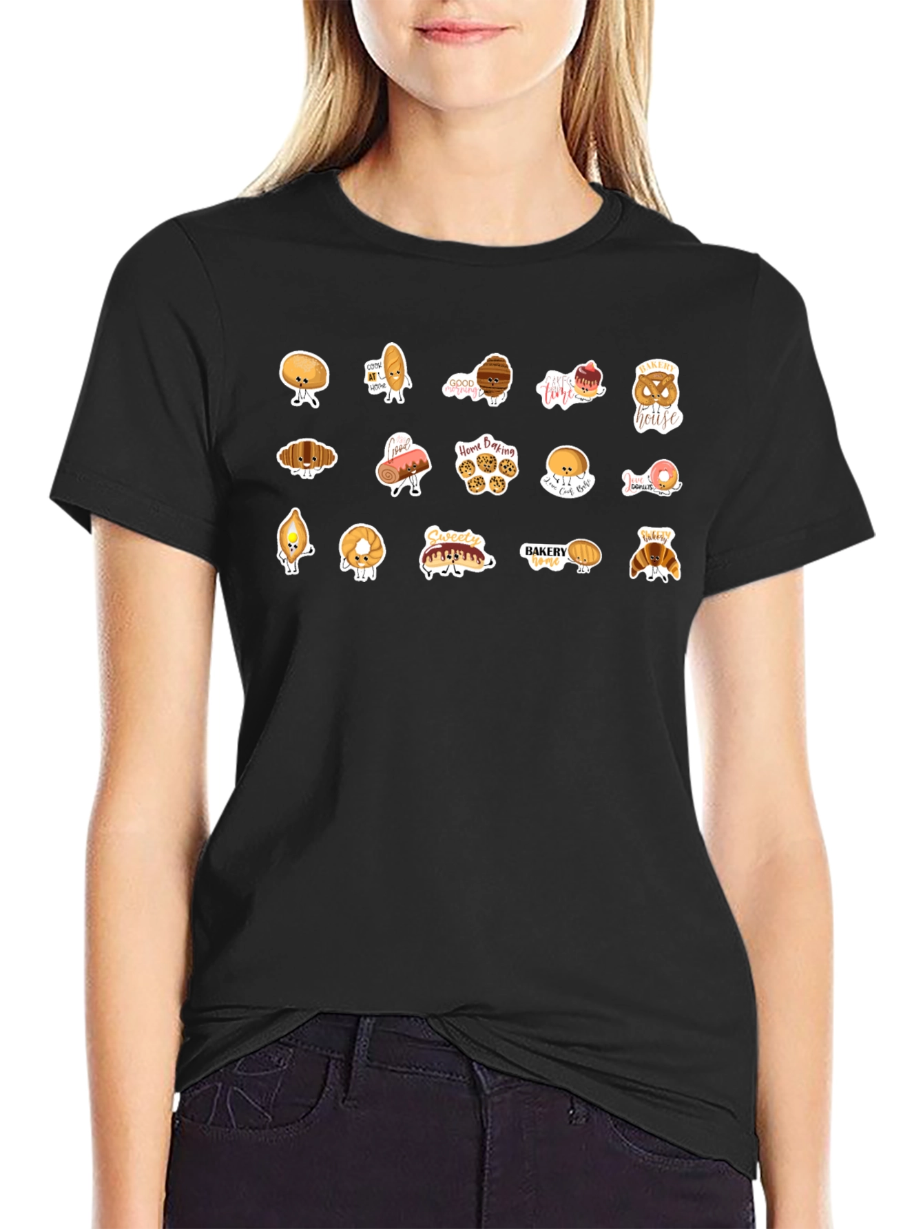 Bakery Treats Graphic Tee - Sweet Tooth Style