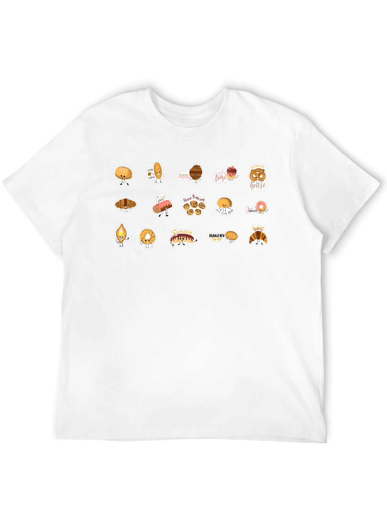 Bakery Treats Graphic Tee - Sweet Tooth Style