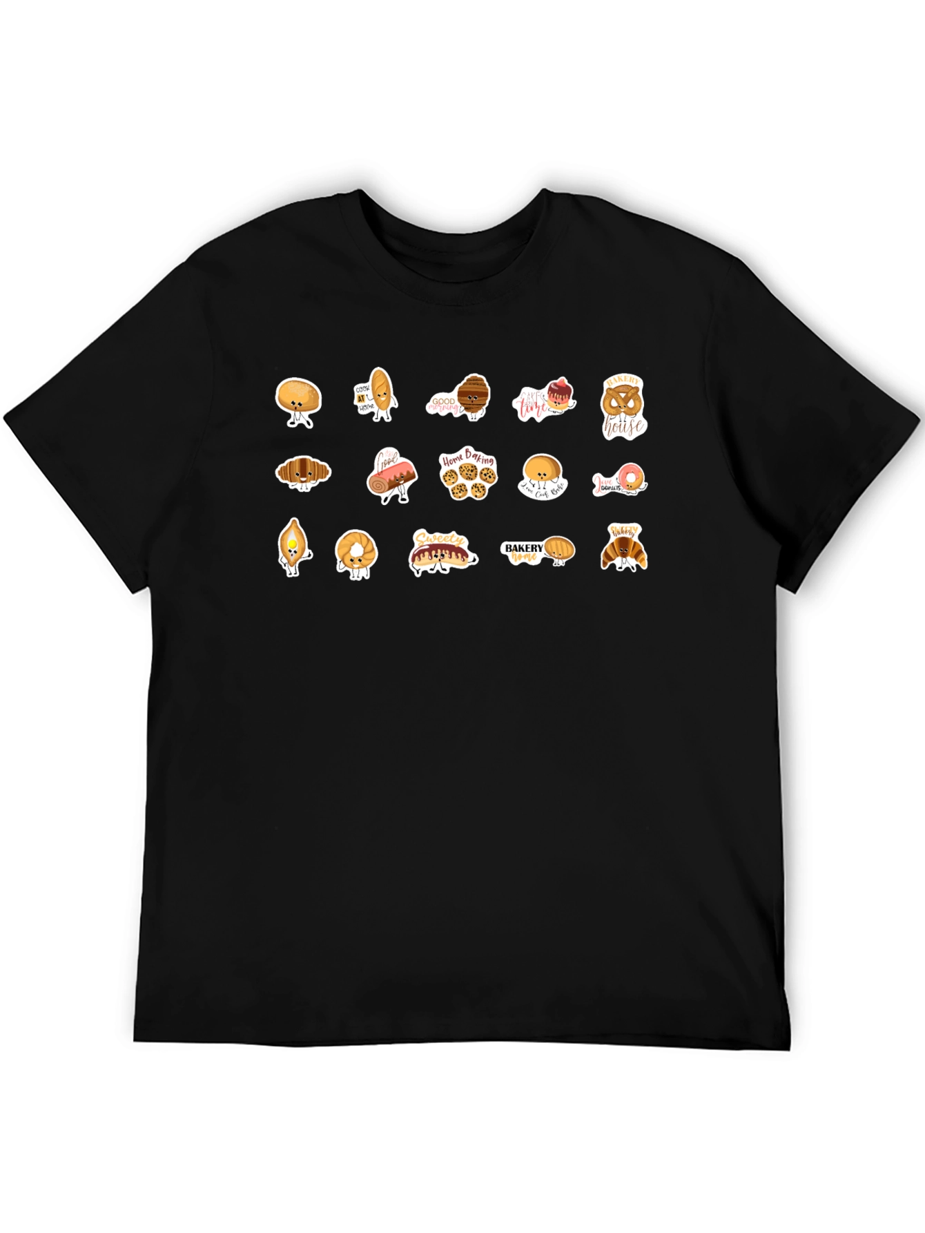 Bakery Treats Graphic Tee - Sweet Tooth Style
