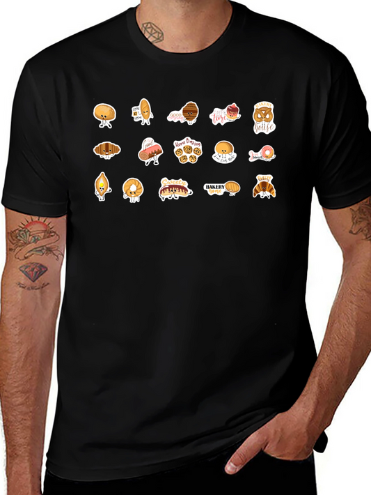 Bakery Treats Graphic Tee - Sweet Tooth Style