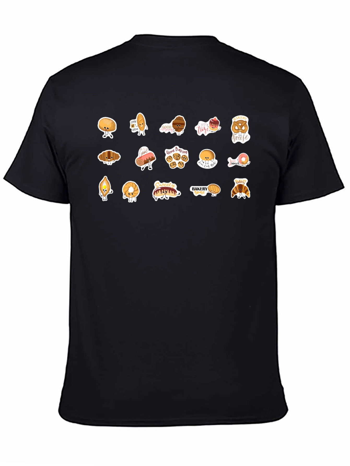 Bakery Treats Graphic Tee - Sweet Tooth Style