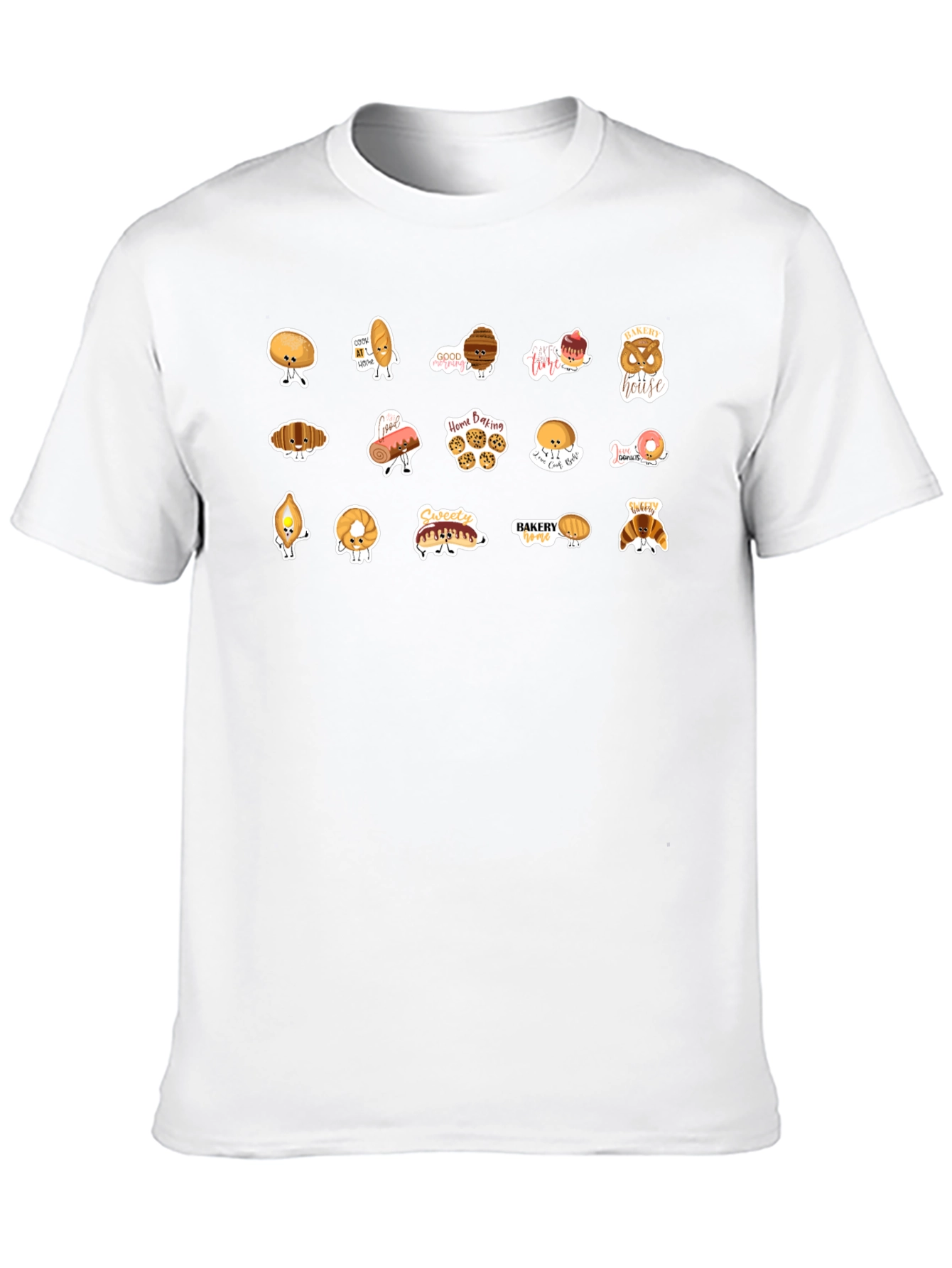 Bakery Treats Graphic Tee - Sweet Tooth Style