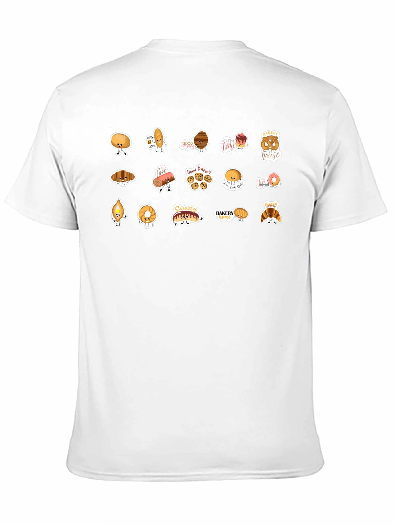 Bakery Treats Graphic Tee - Sweet Tooth Style