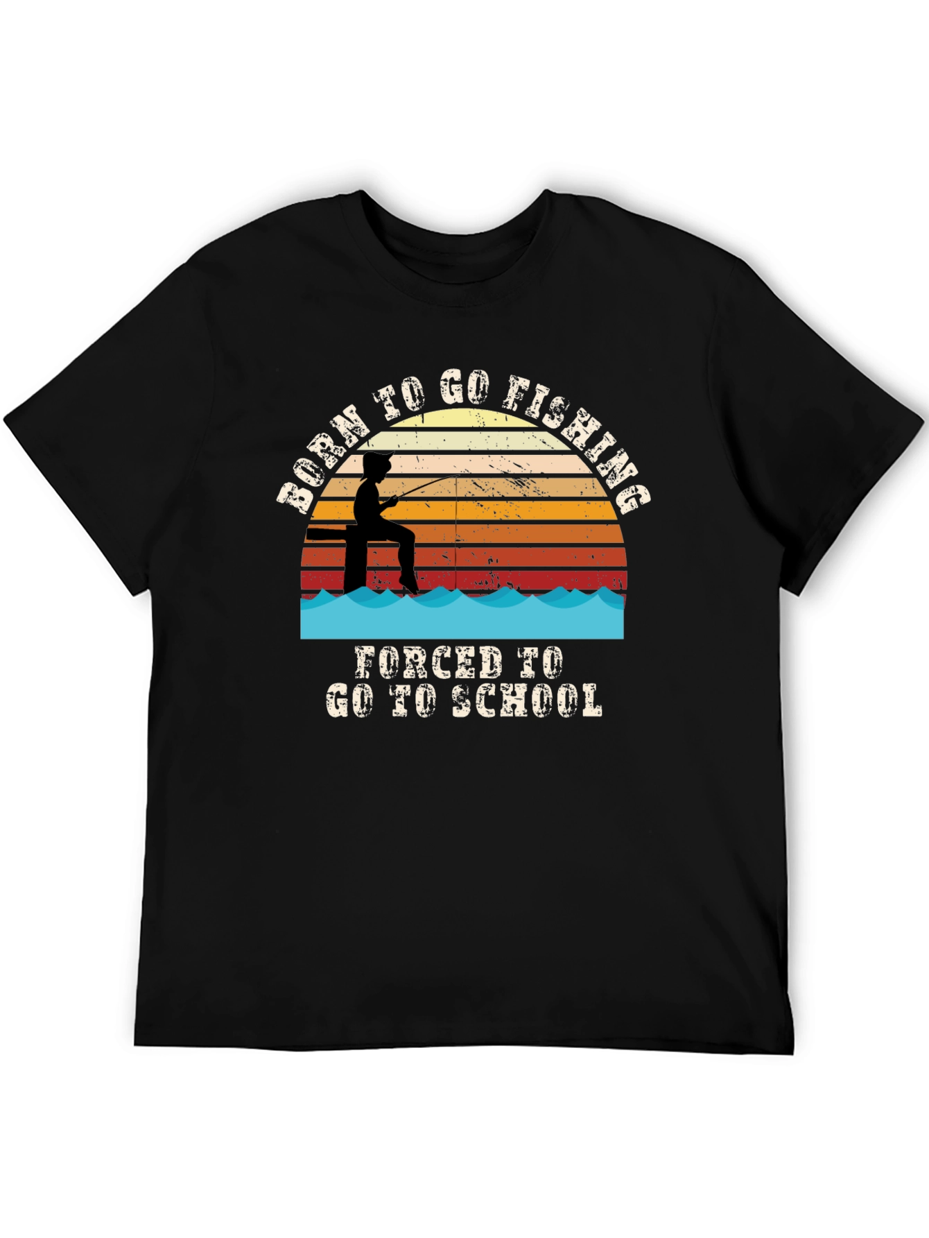 Born To Go Fishing T-Shirt - Adult