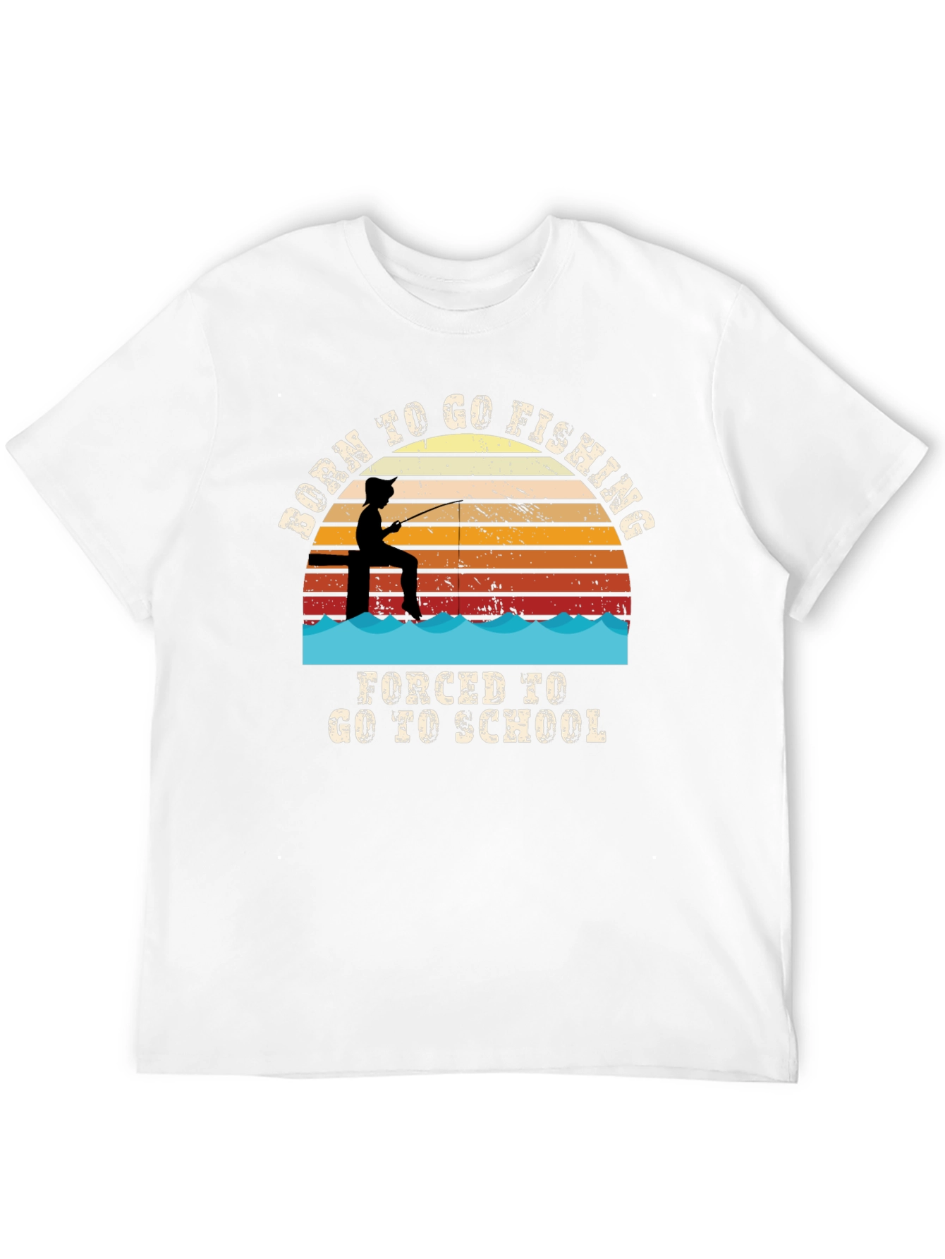 Born To Go Fishing T-Shirt - Adult