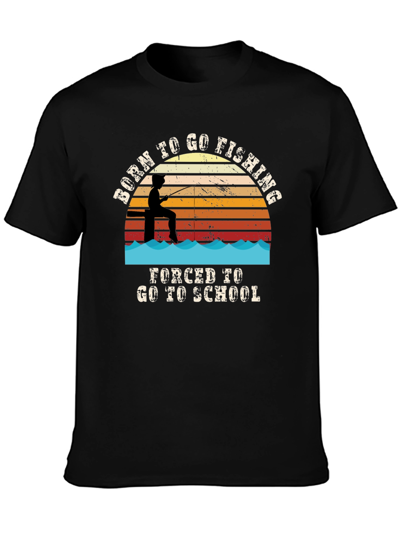Born To Go Fishing T-Shirt - Adult