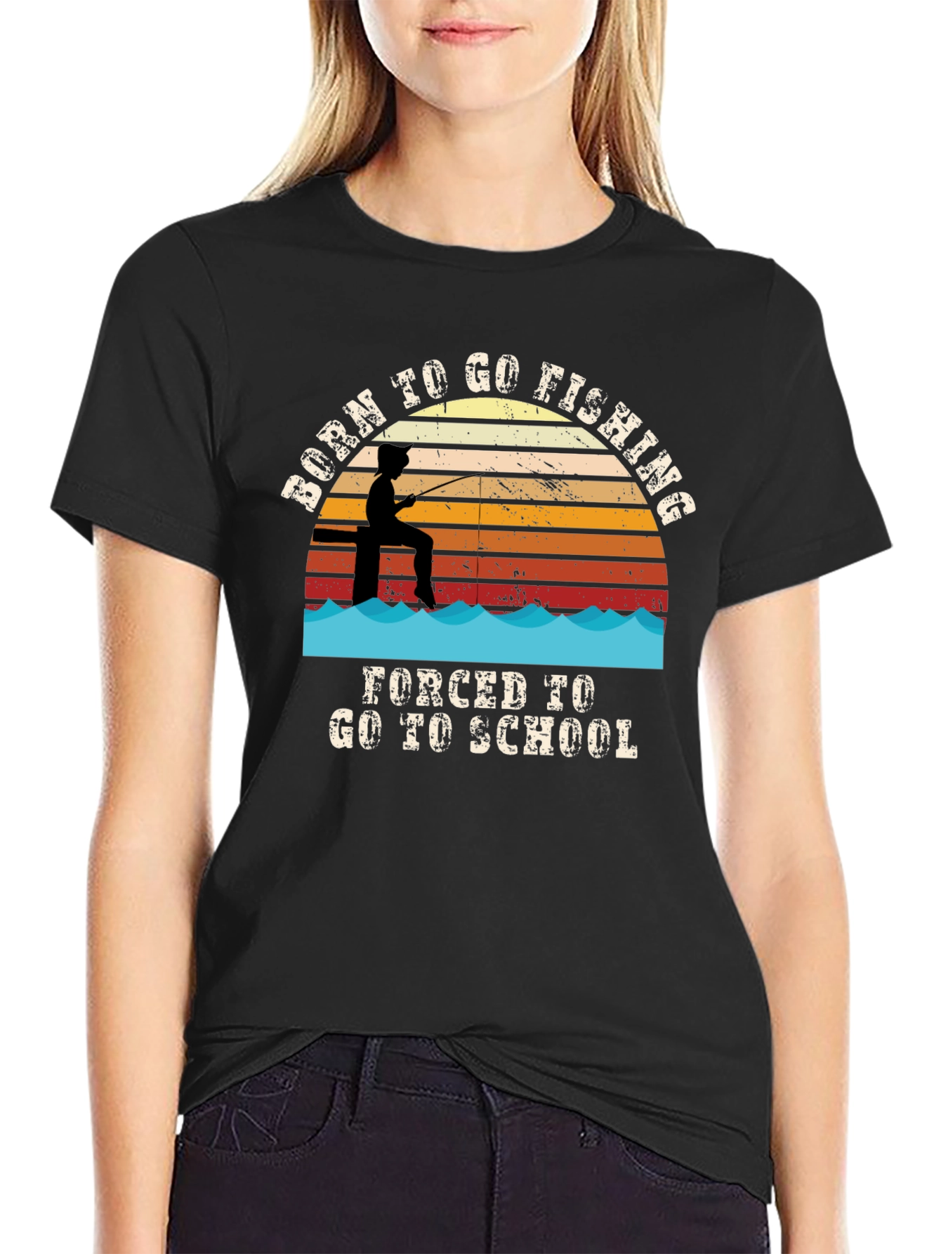 Born To Go Fishing T-Shirt - Adult