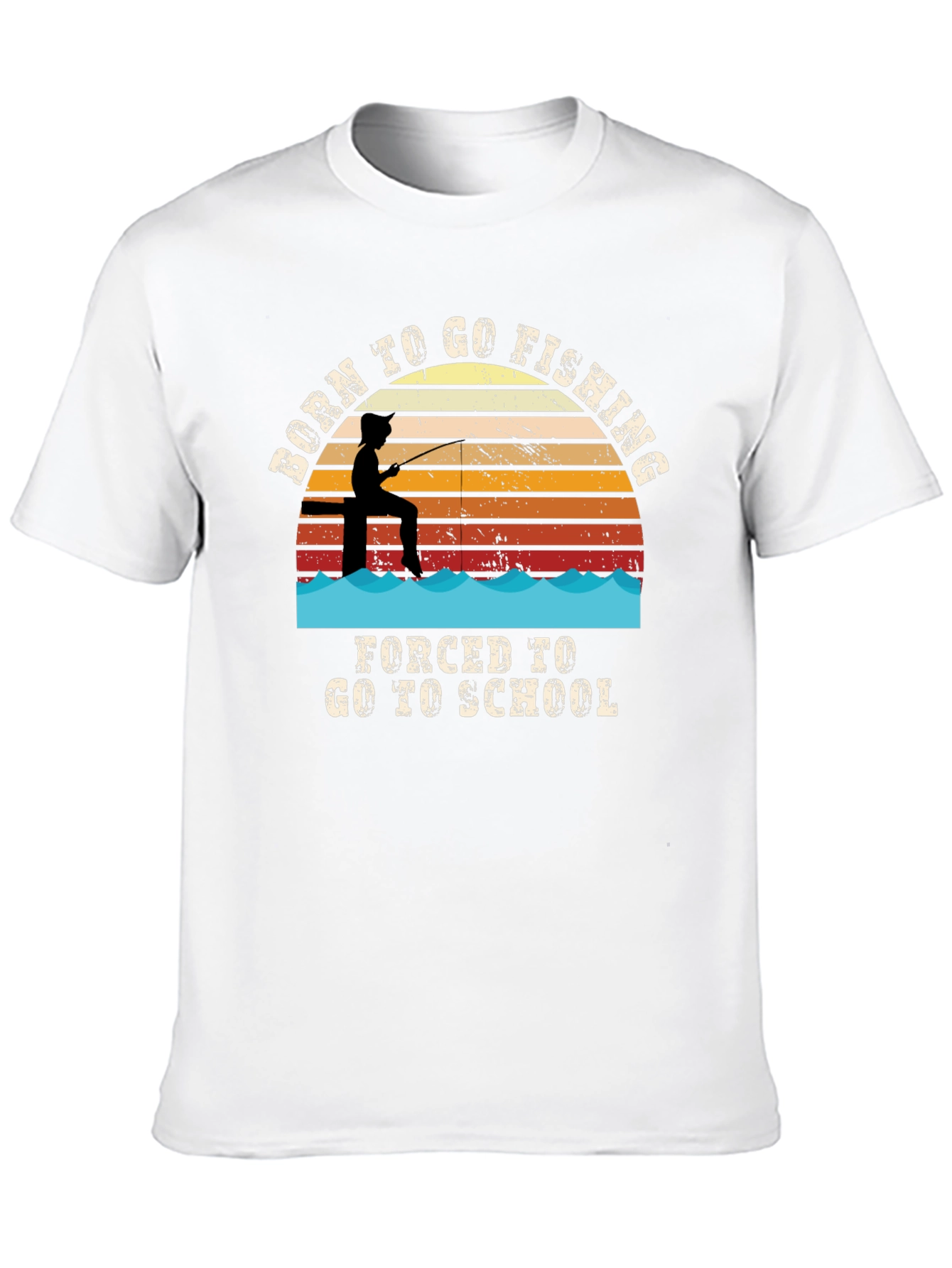 Born To Go Fishing T-Shirt - Adult