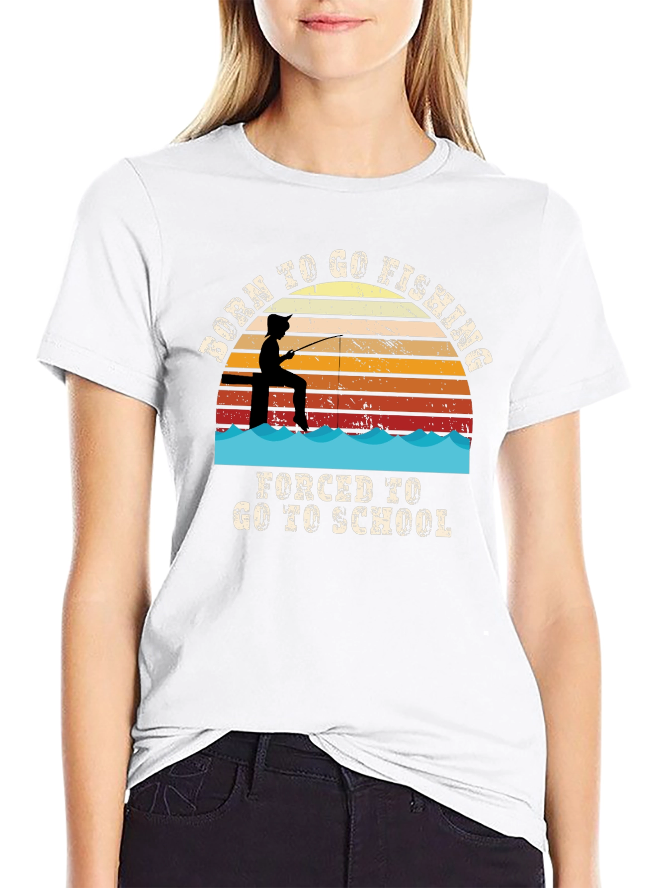 Born To Go Fishing T-Shirt - Adult
