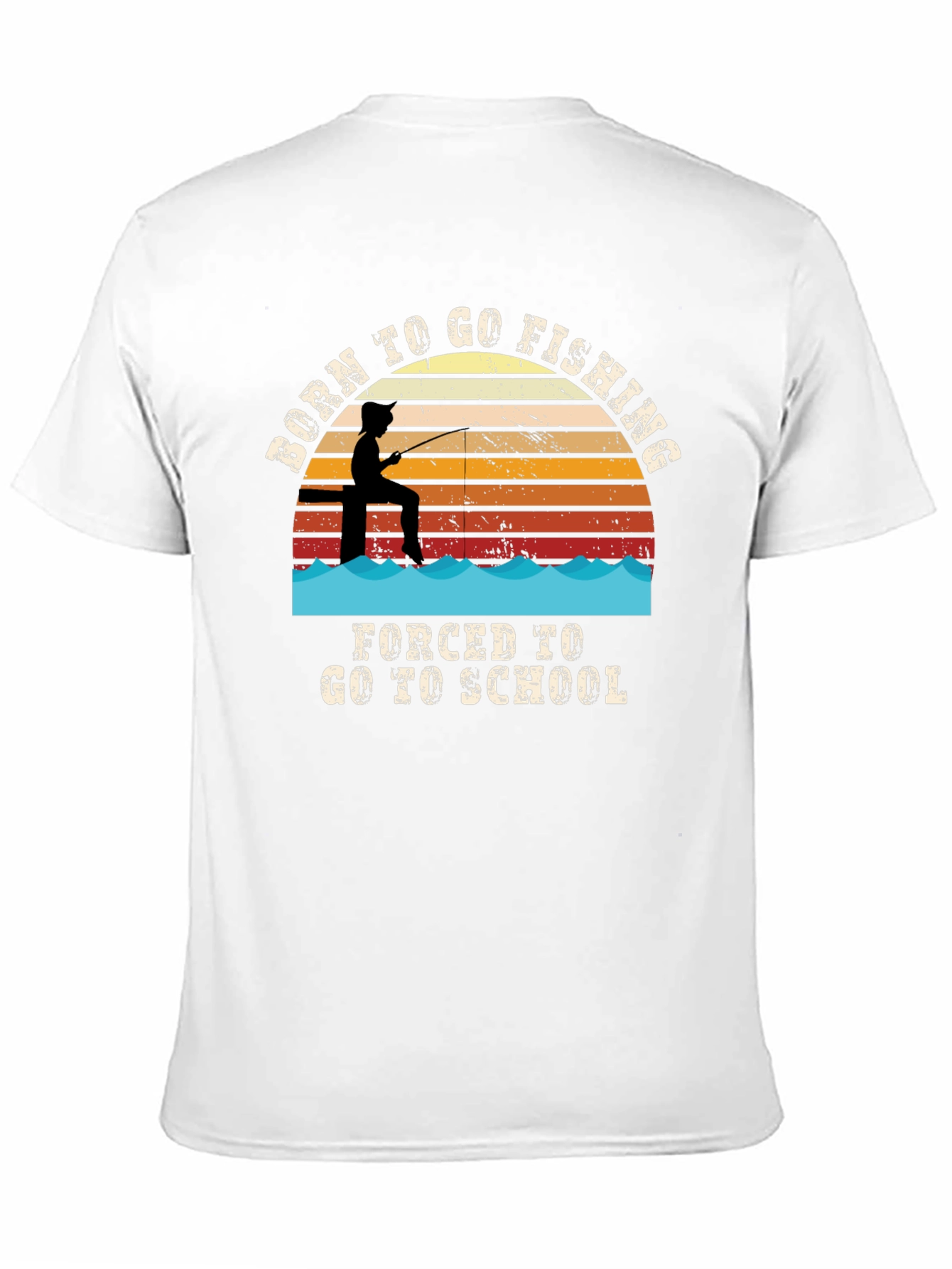 Born To Go Fishing T-Shirt - Adult
