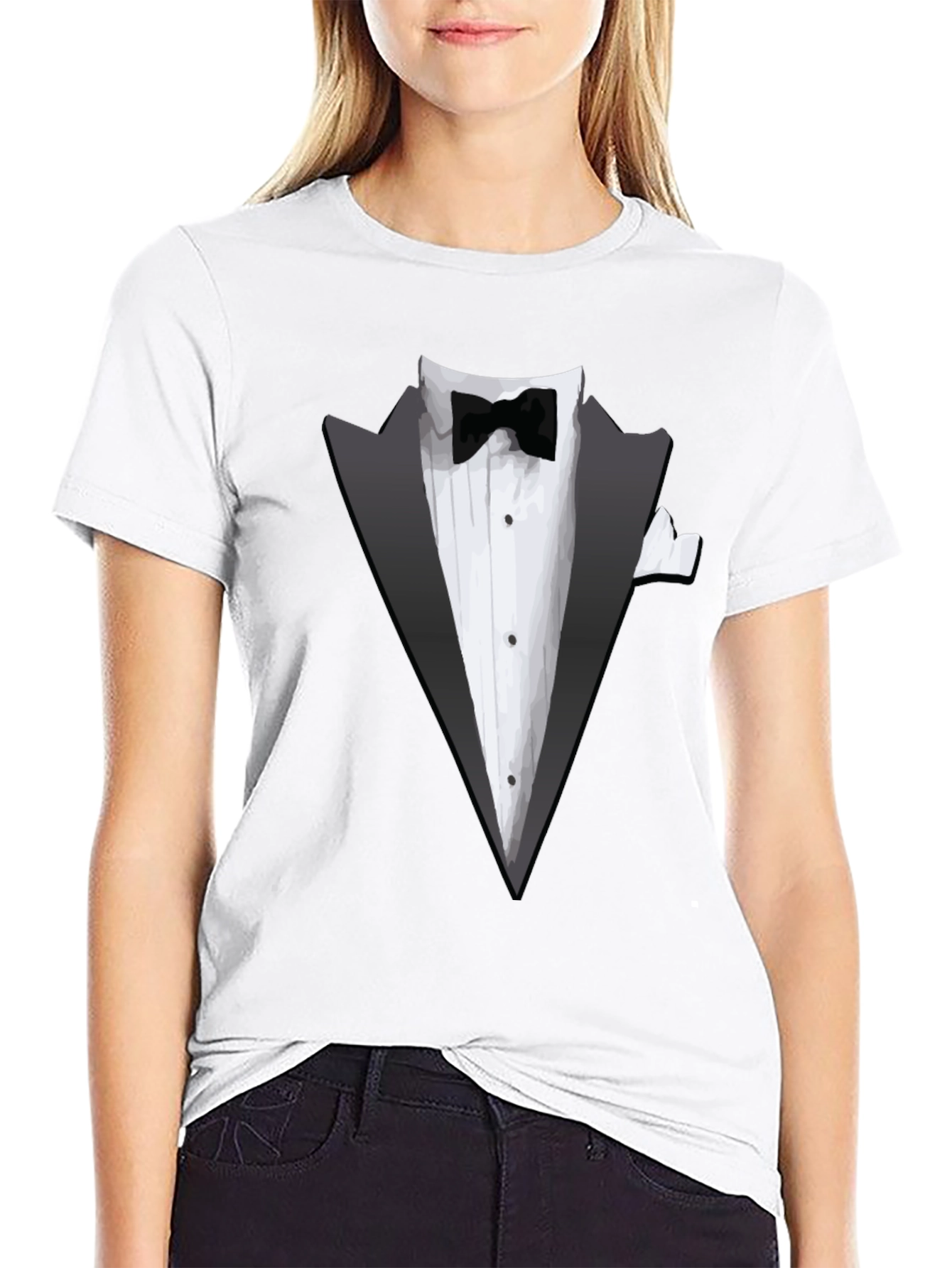Tuxedo T-Shirt: Formal Fun Casual Wear