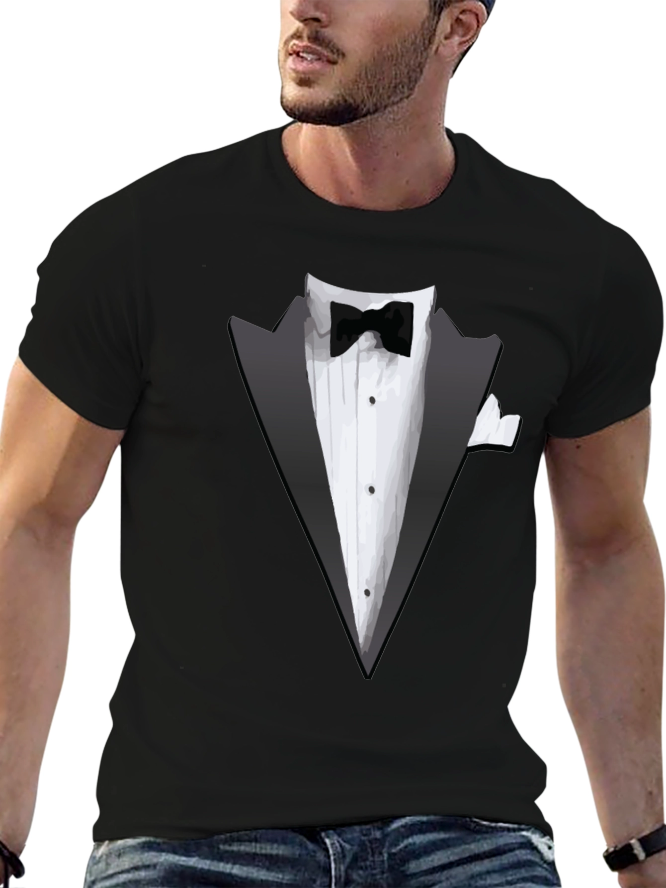 Tuxedo T-Shirt: Formal Fun Casual Wear