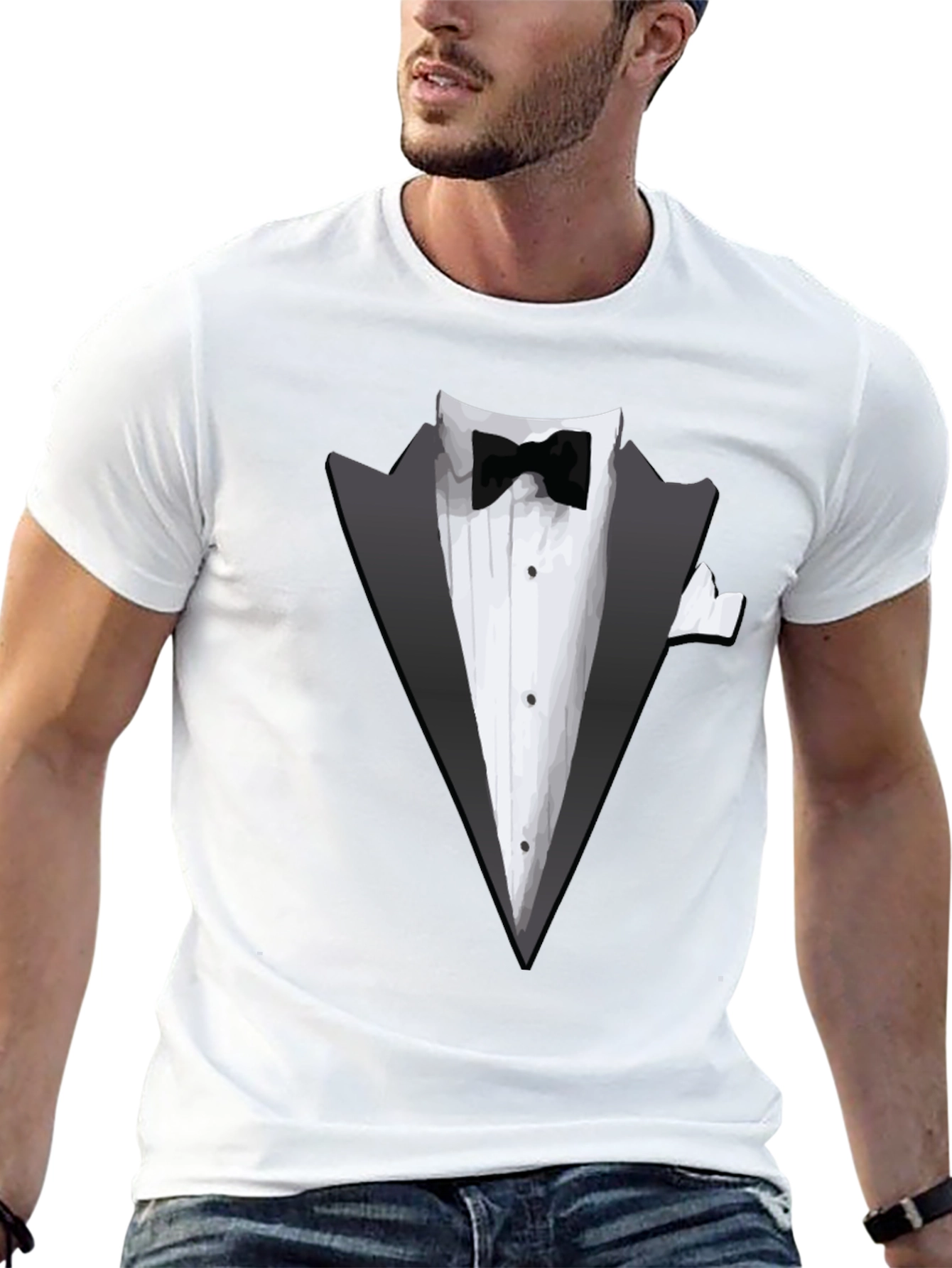 Tuxedo T-Shirt: Formal Fun Casual Wear