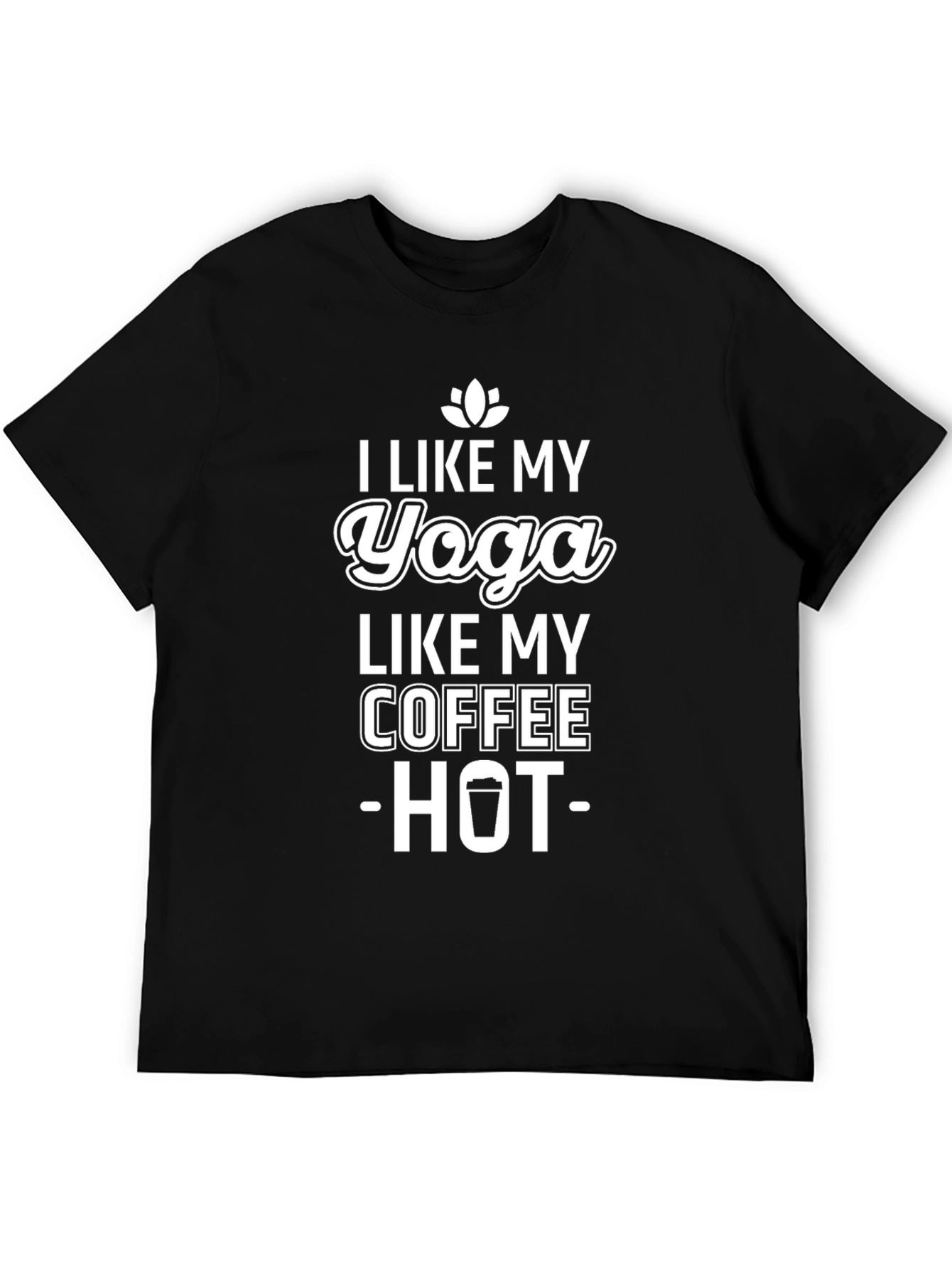 Yoga & Coffee Lover T-Shirt: Hot Style
