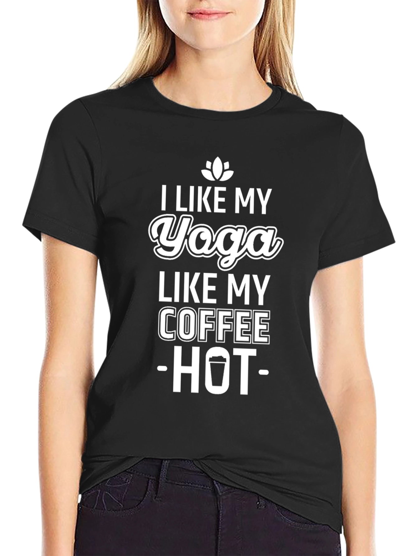 Yoga & Coffee Lover T-Shirt: Hot Style
