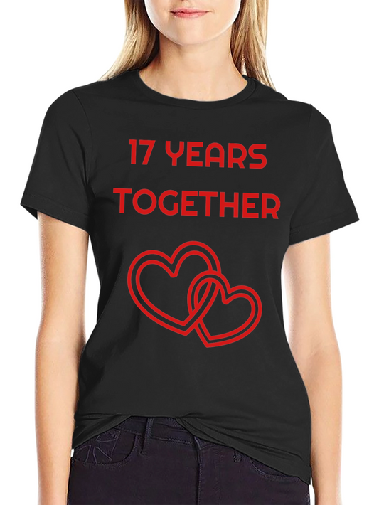 17 Years Together Anniversary T-Shirt
