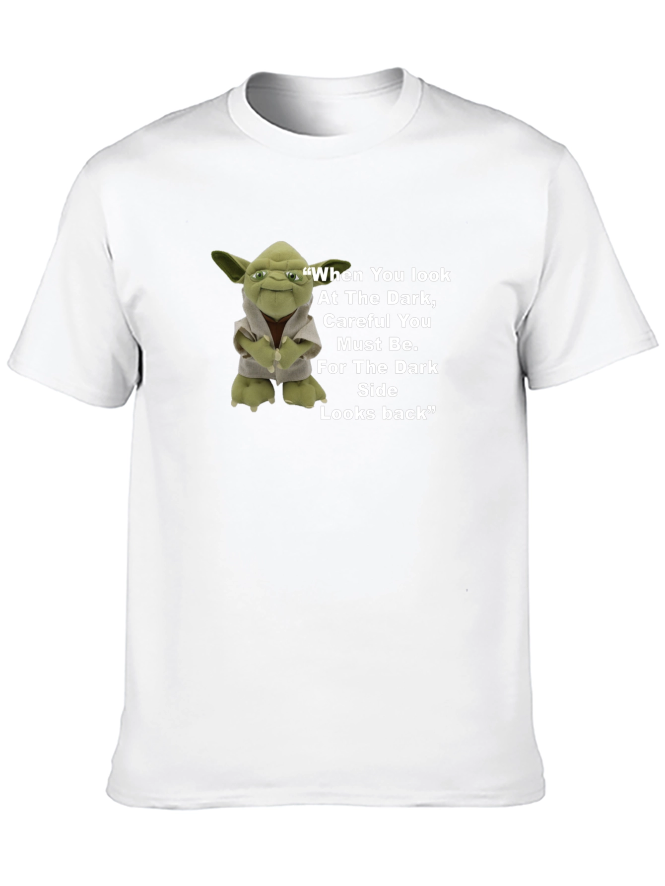 Yoda Dark Side Mens Black T-Shirt