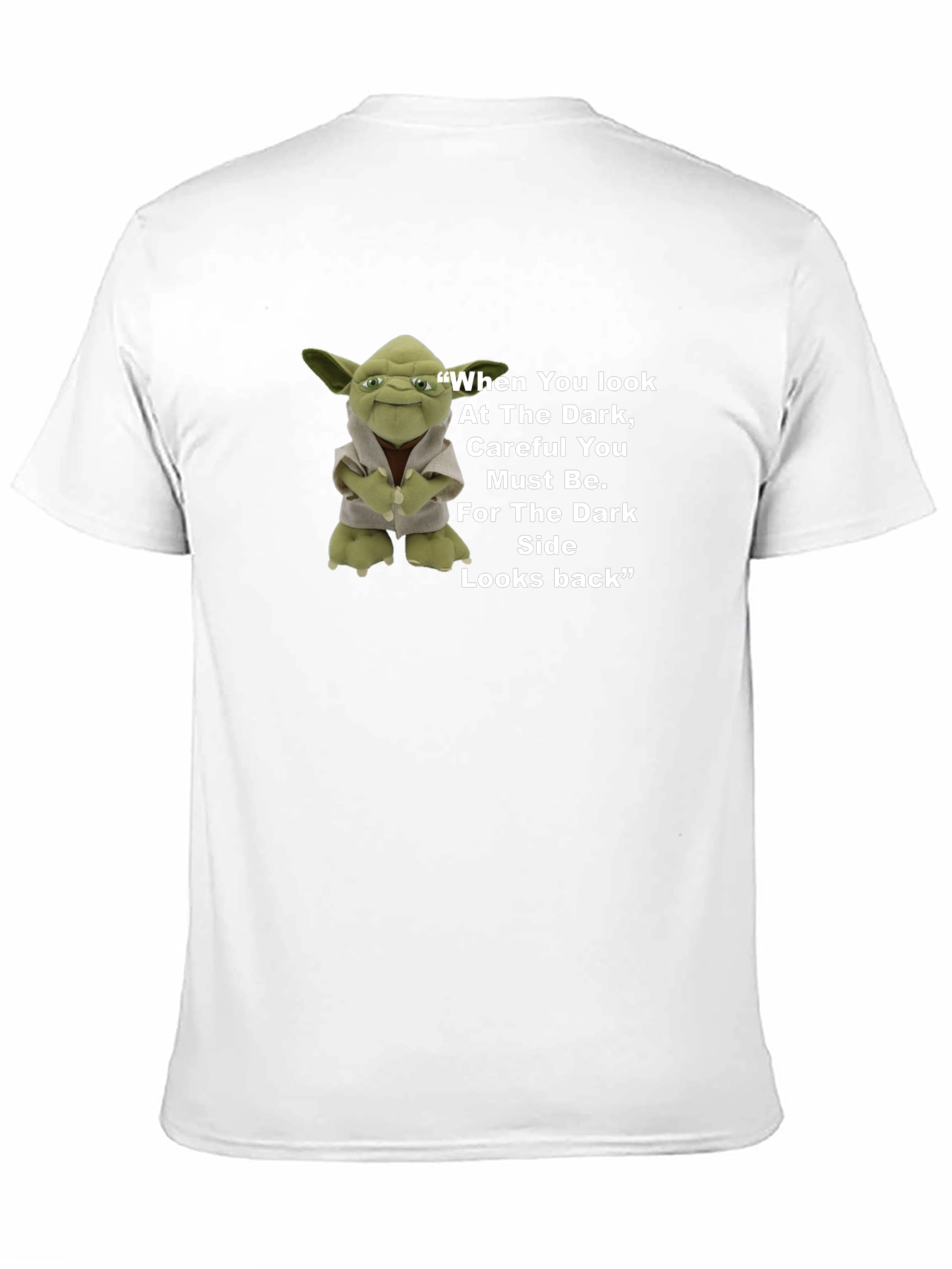 Yoda Dark Side Mens Black T-Shirt