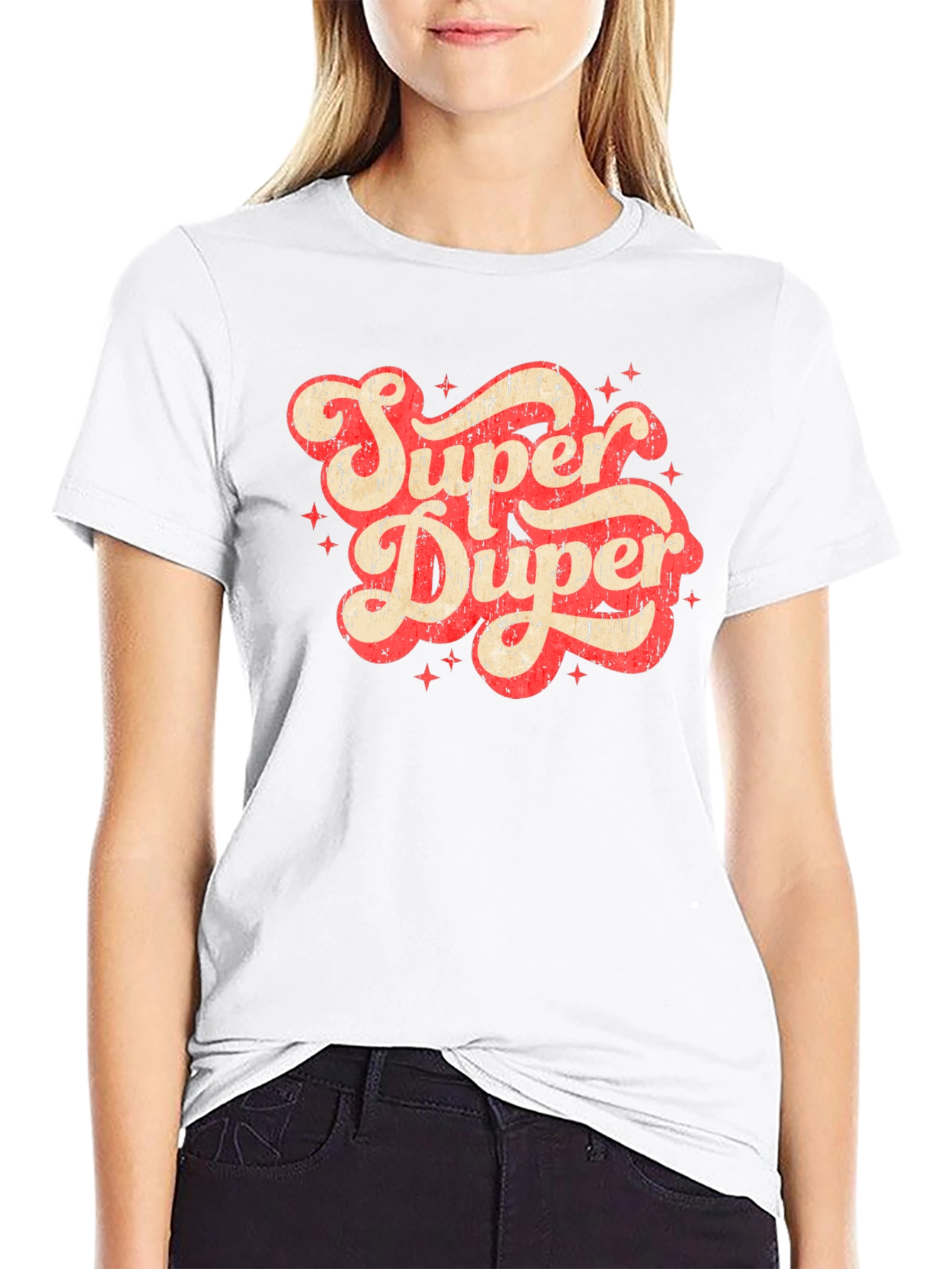 Super Duper Retro Graphic T-Shirt