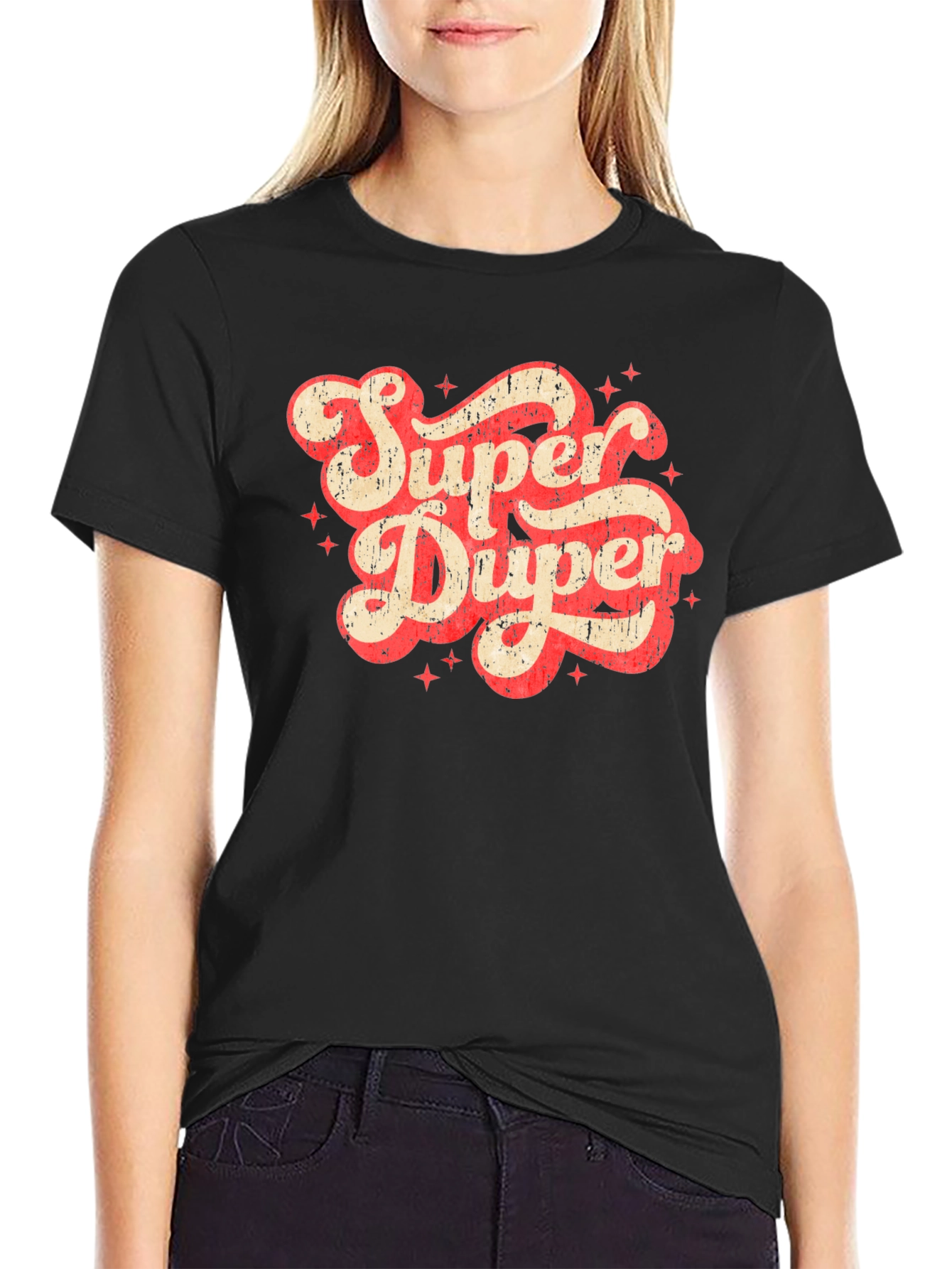 Super Duper Retro Graphic T-Shirt