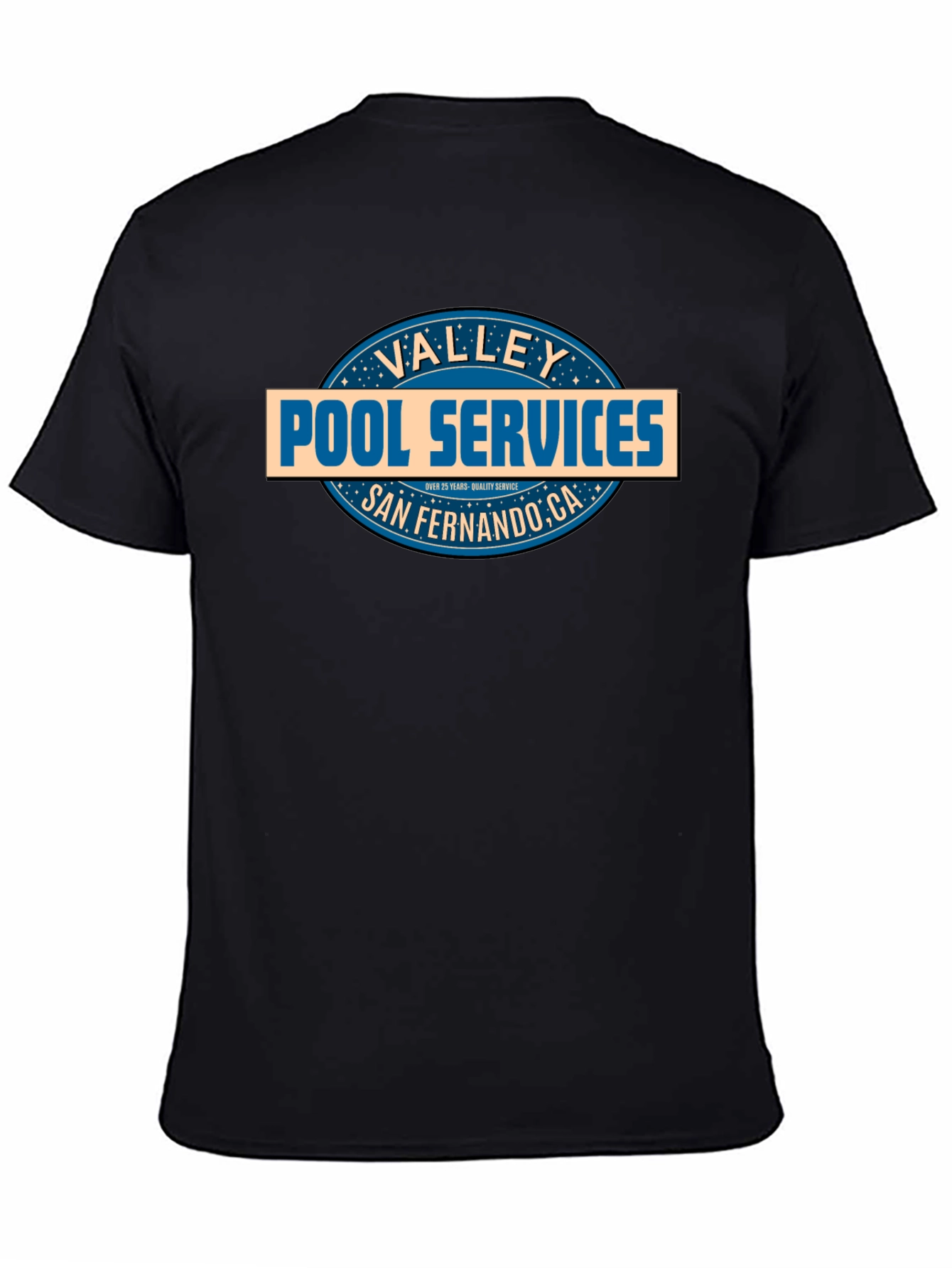 Valley Pool Services T-Shirt - San Fernando CA