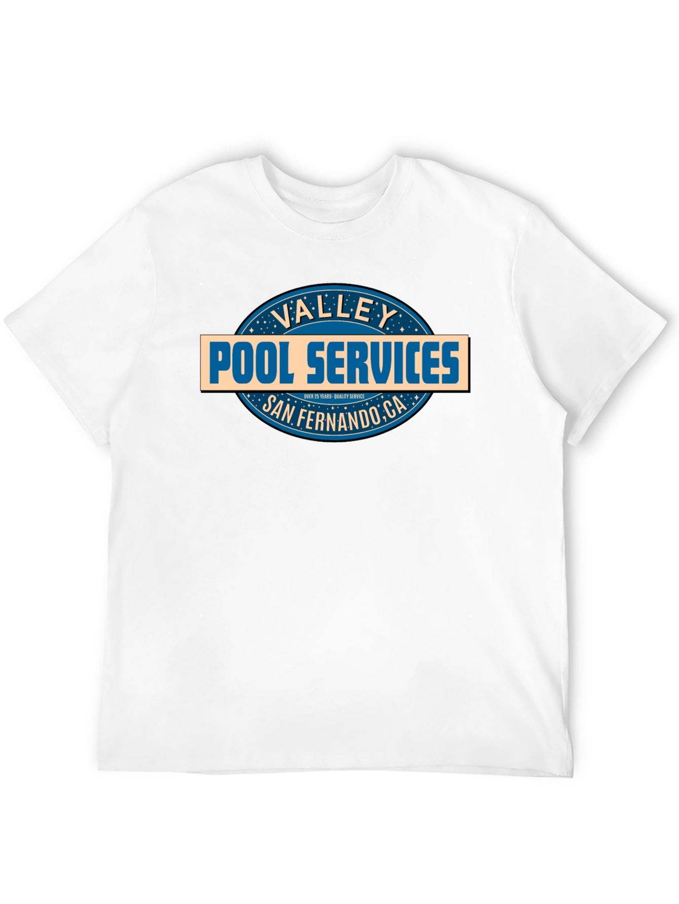 Valley Pool Services T-Shirt - San Fernando CA