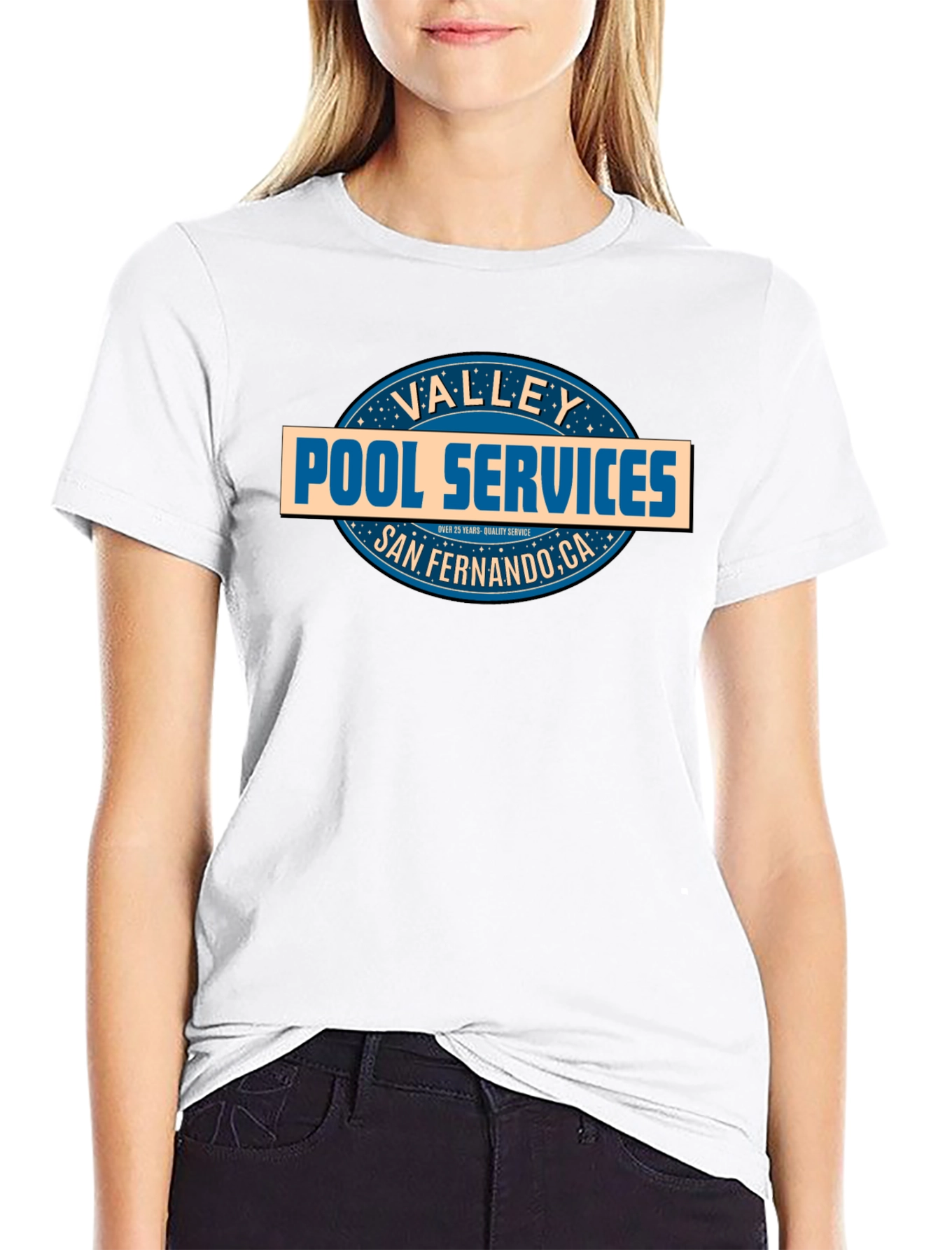 Valley Pool Services T-Shirt - San Fernando CA