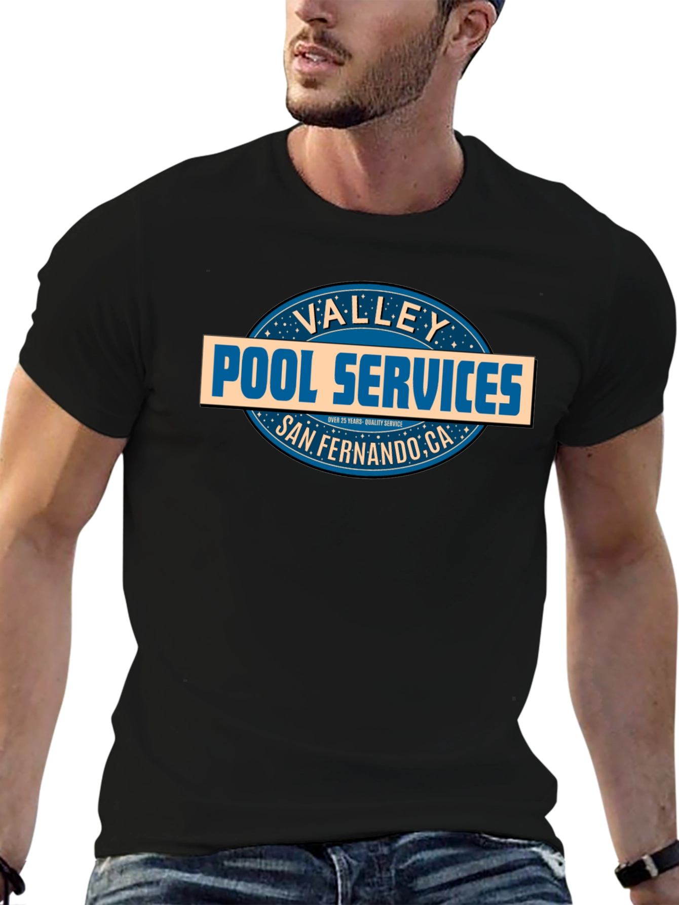 Valley Pool Services T-Shirt - San Fernando CA