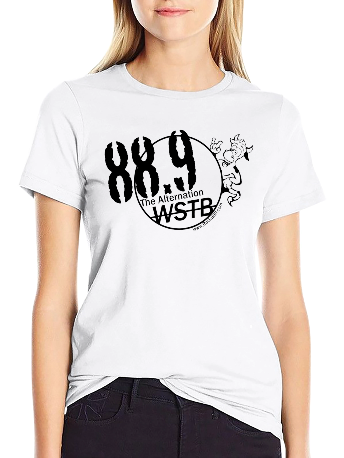 88.9 WSTB The AlterNation Black T-Shirt