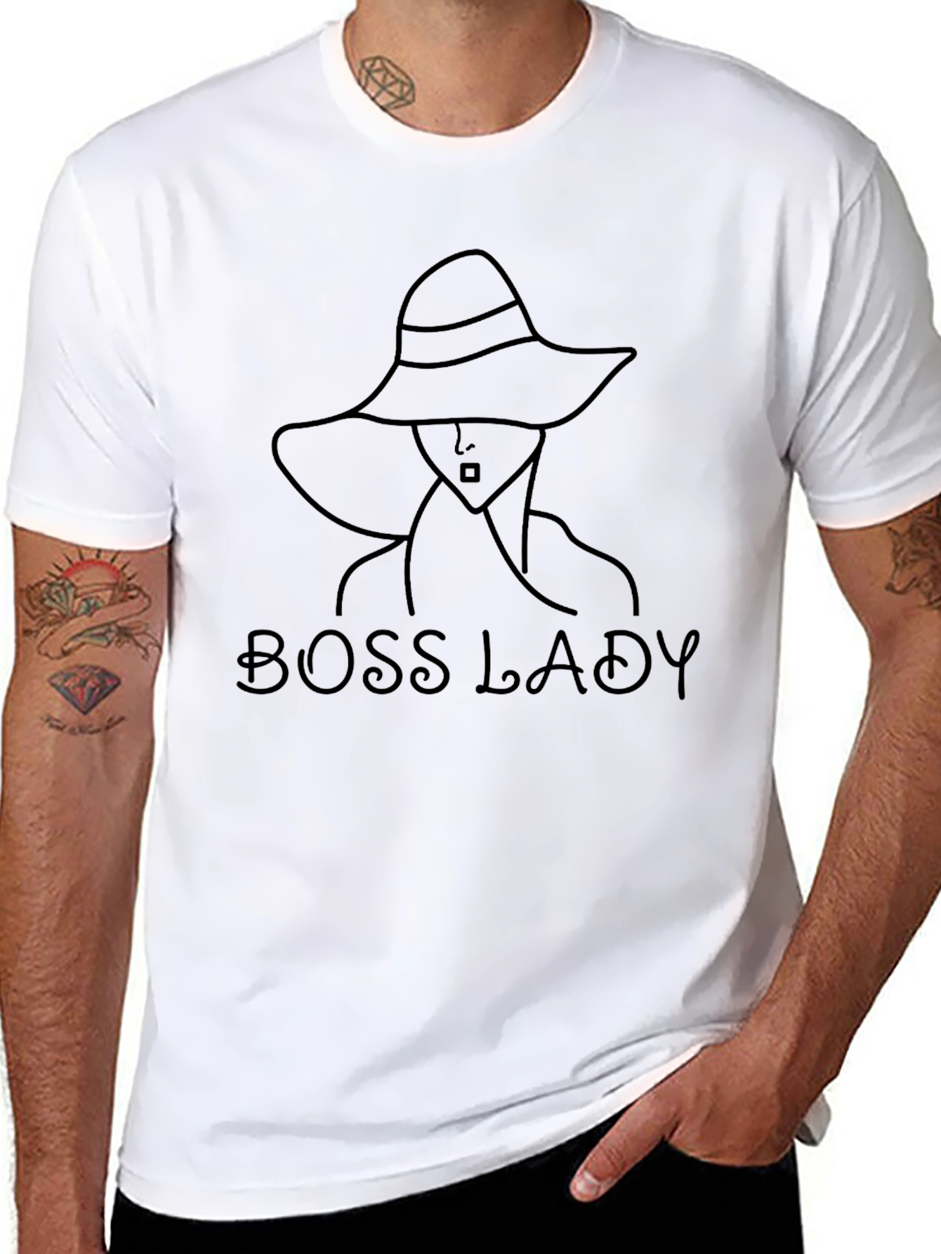 Boss Lady T-Shirt - Stylish Graphic Tee