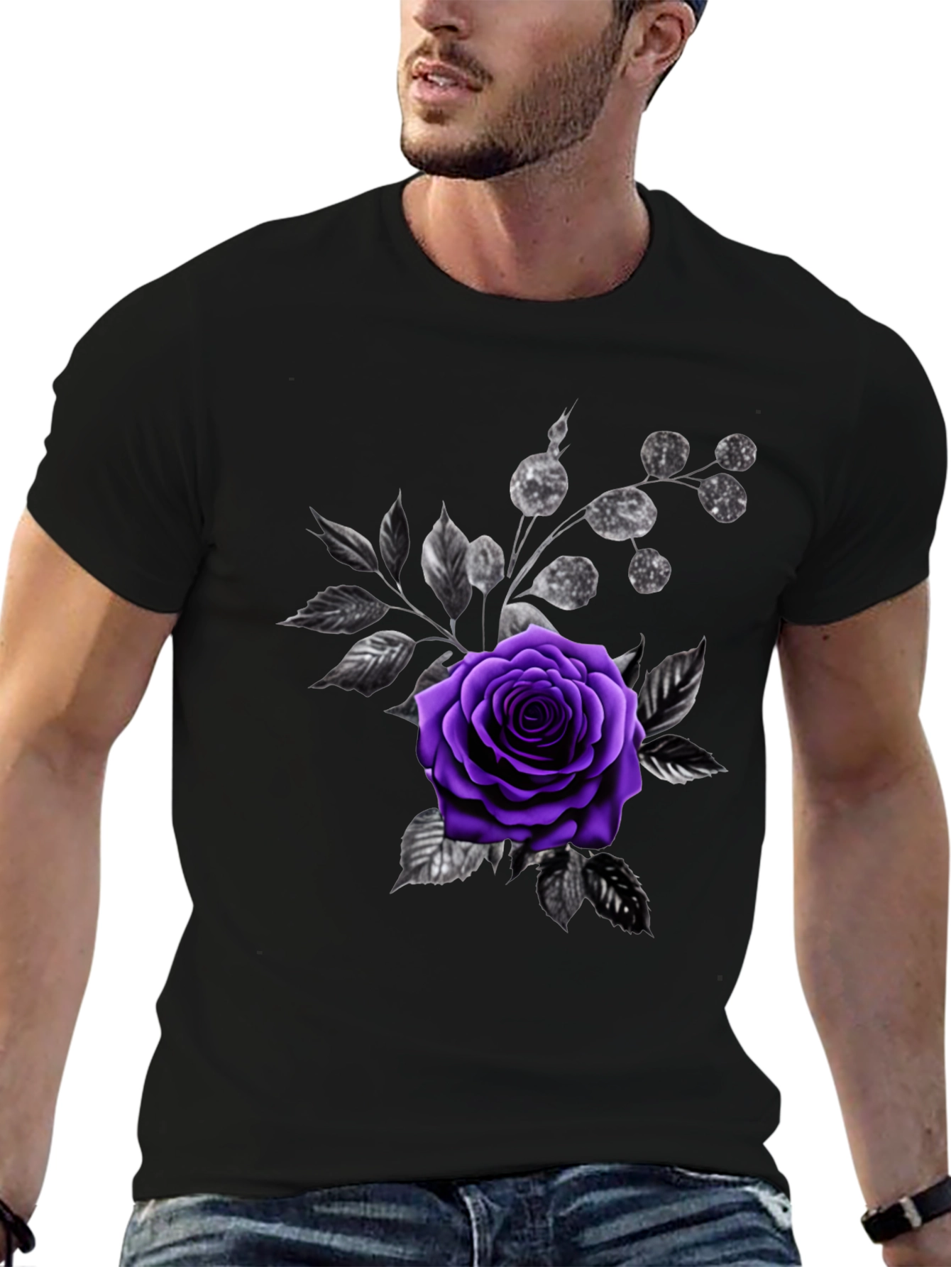 Black Rose Graphic Tee