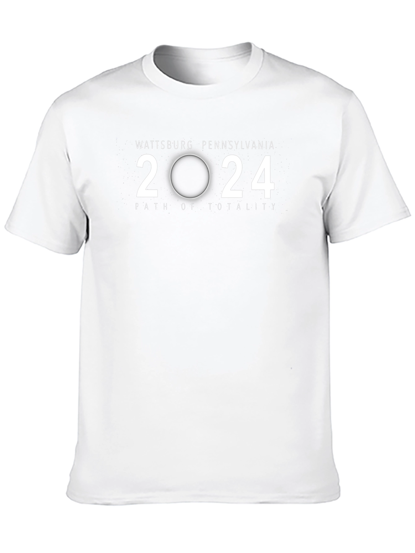 Wattsburg Pennsylvania 2024 Total Solar Eclipse T-Shirt