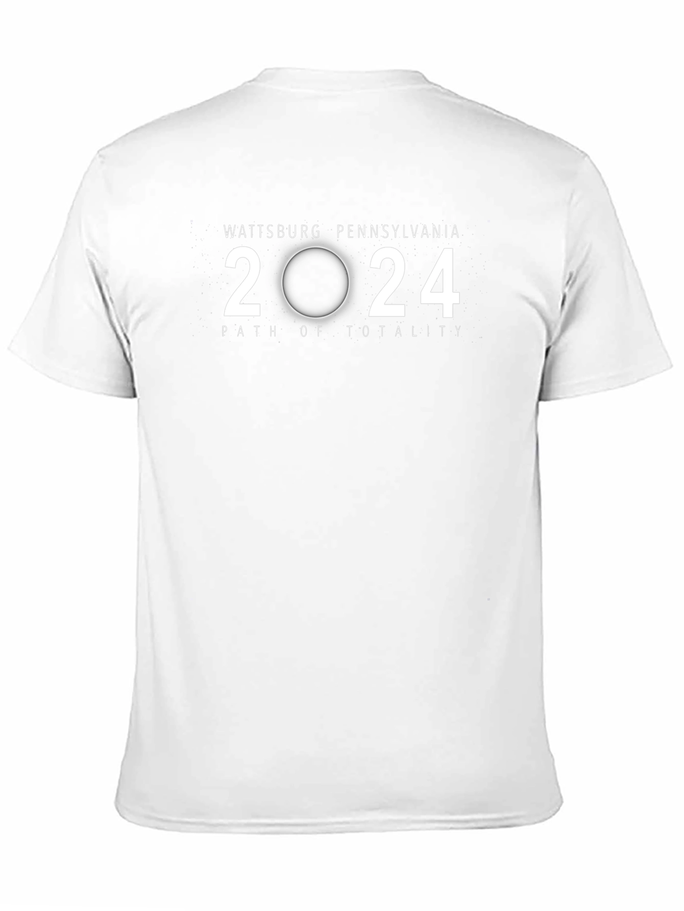 Wattsburg Pennsylvania 2024 Total Solar Eclipse T-Shirt