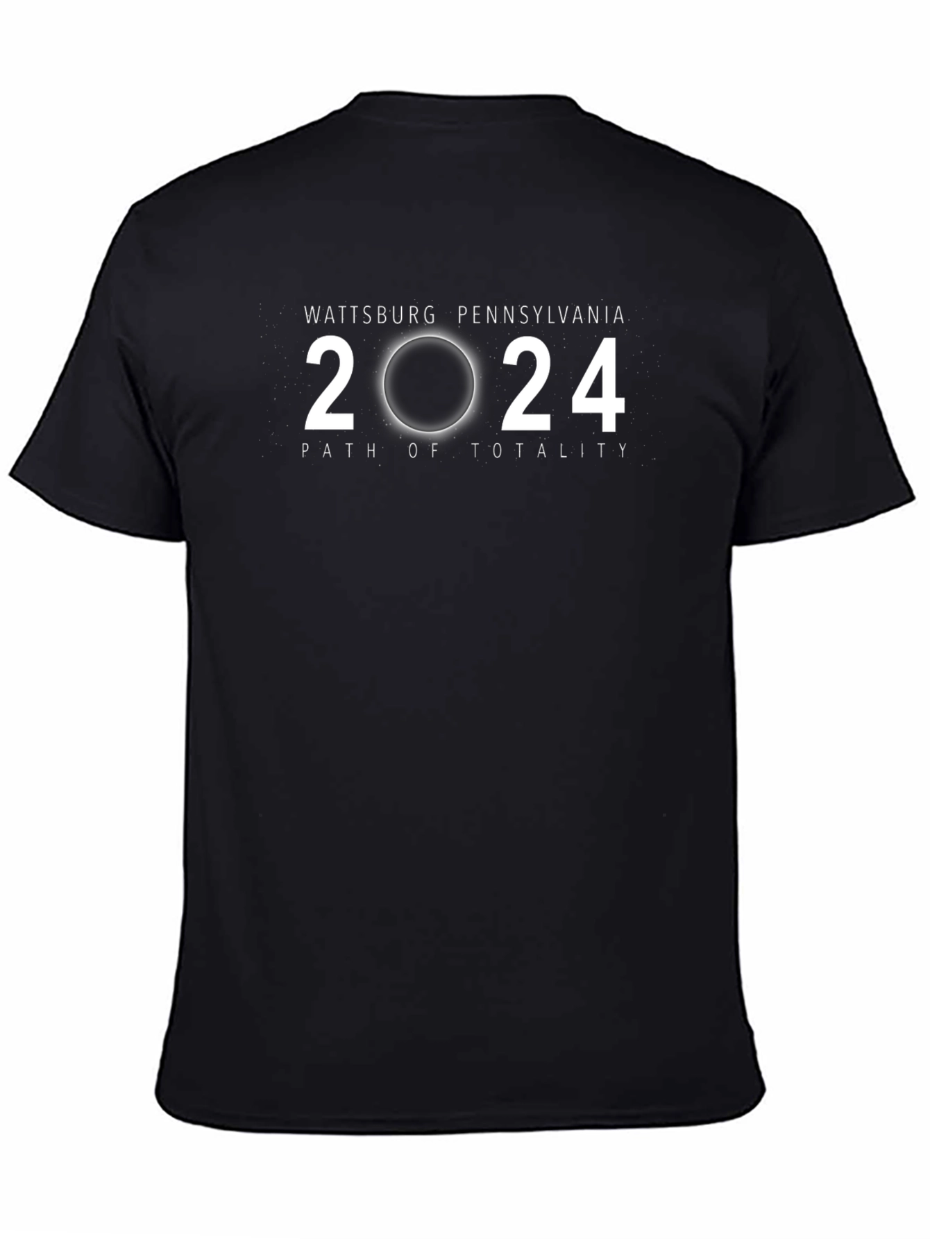 Wattsburg Pennsylvania 2024 Total Solar Eclipse T-Shirt