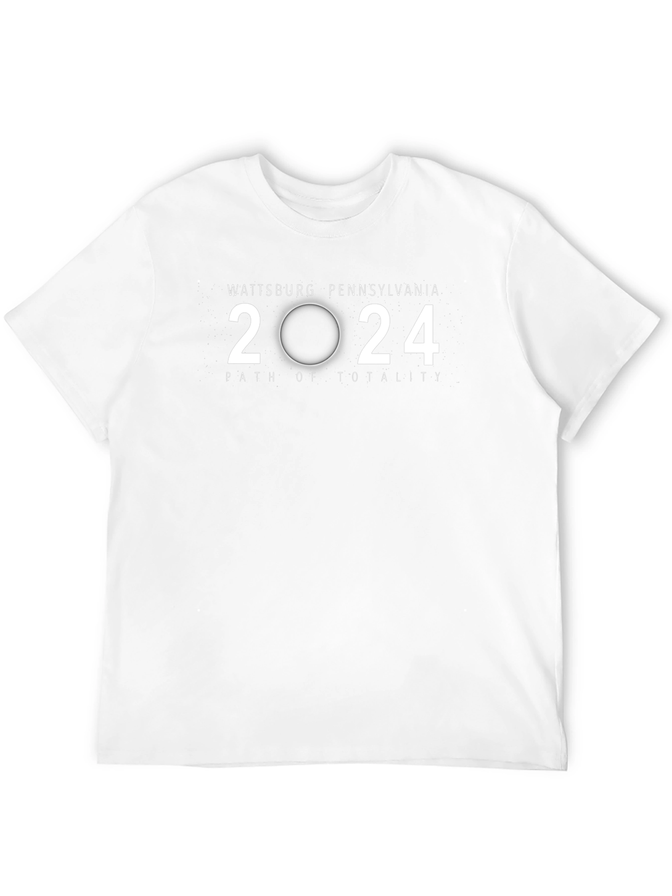 Wattsburg Pennsylvania 2024 Total Solar Eclipse T-Shirt