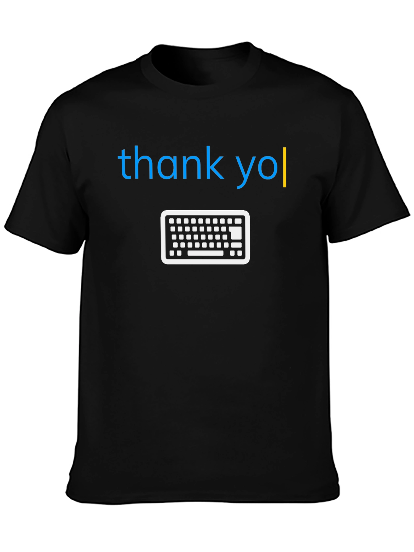 Thank You Keyboardist T-Shirt Funny Programmer Tee