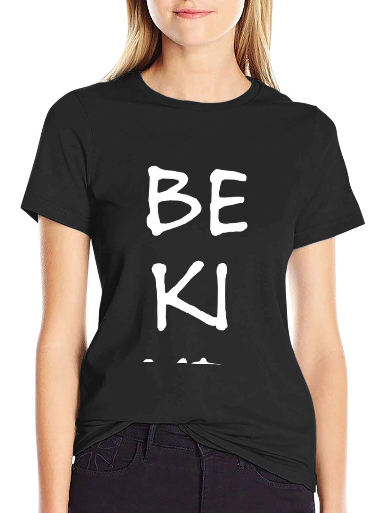 Be Kind Black Graphic Tee