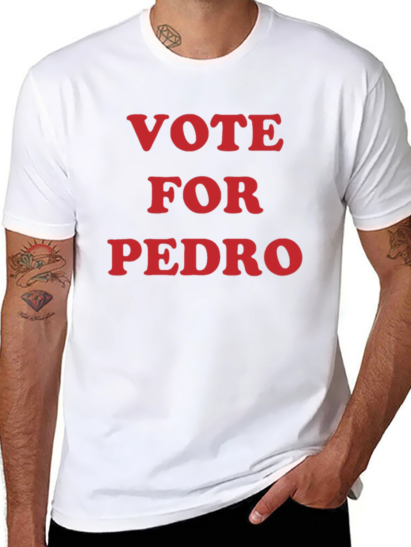 Vote For Pedro Graphic T-Shirt