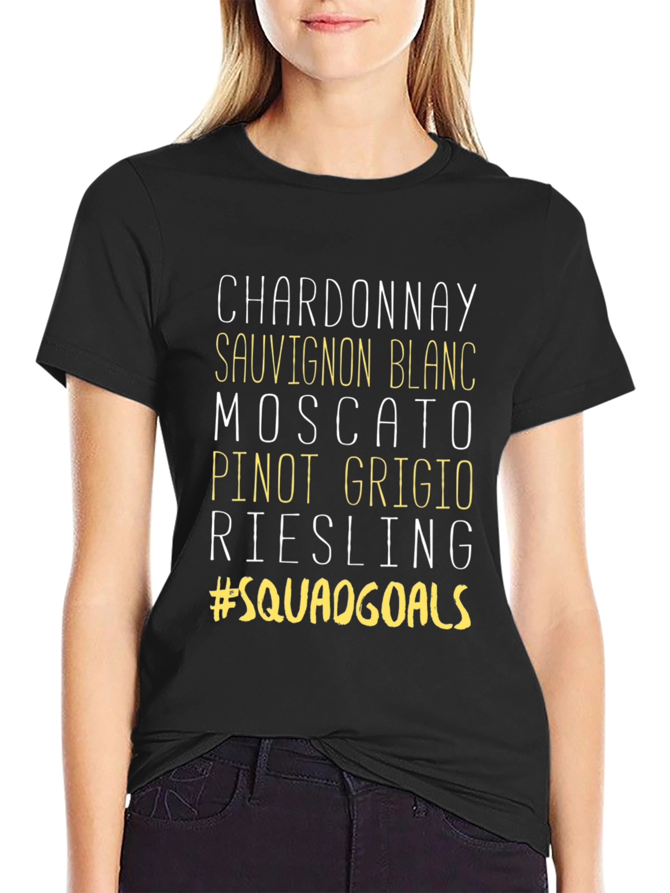Wine Squad Goals Graphic Tee