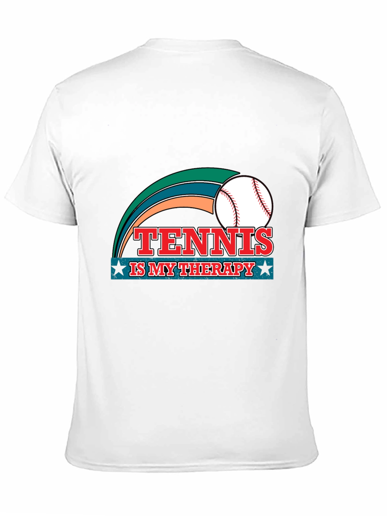 Tennis is My Therapy Graphic T-Shirt
