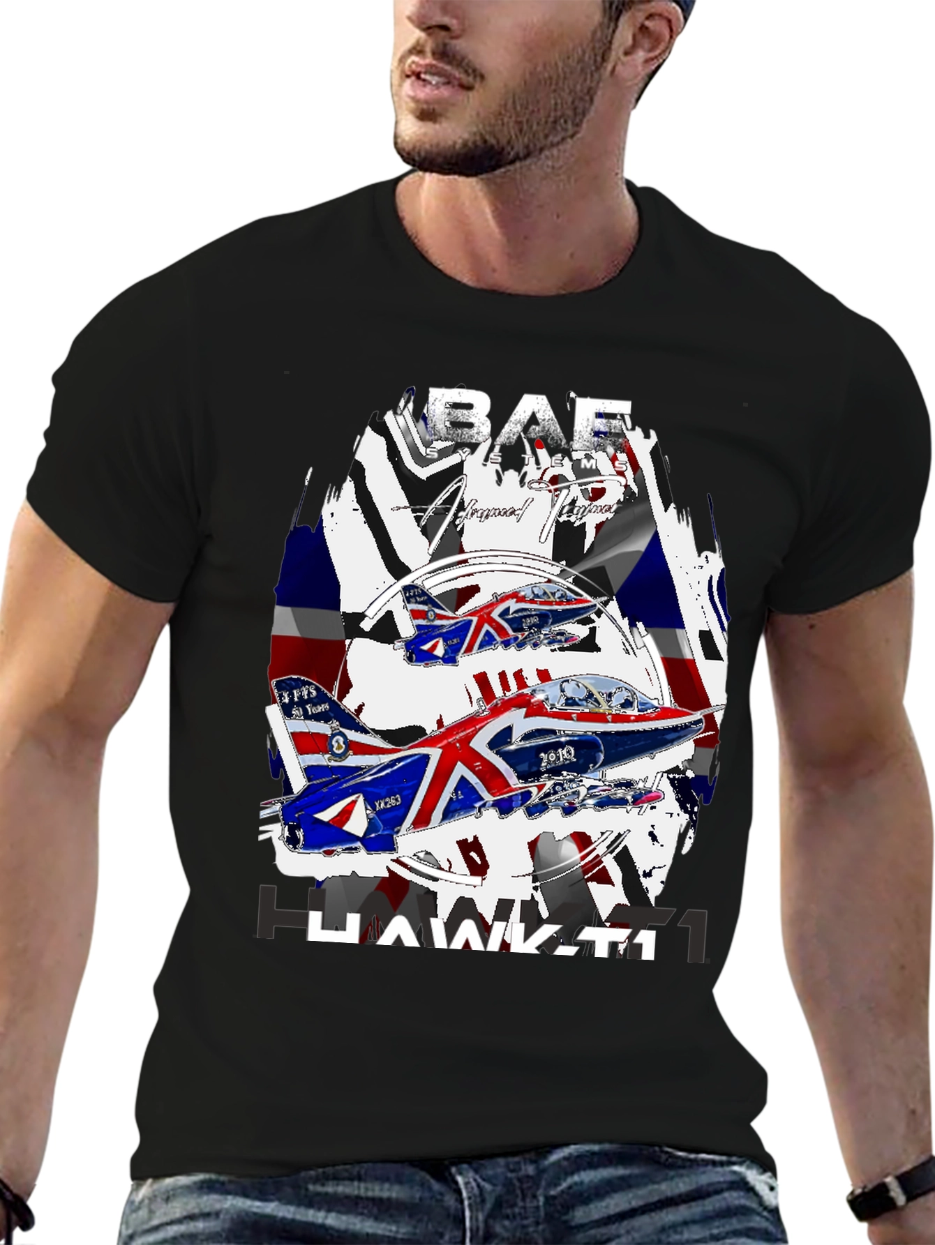 BAE Hawk T1 Jet Graphic T-Shirt