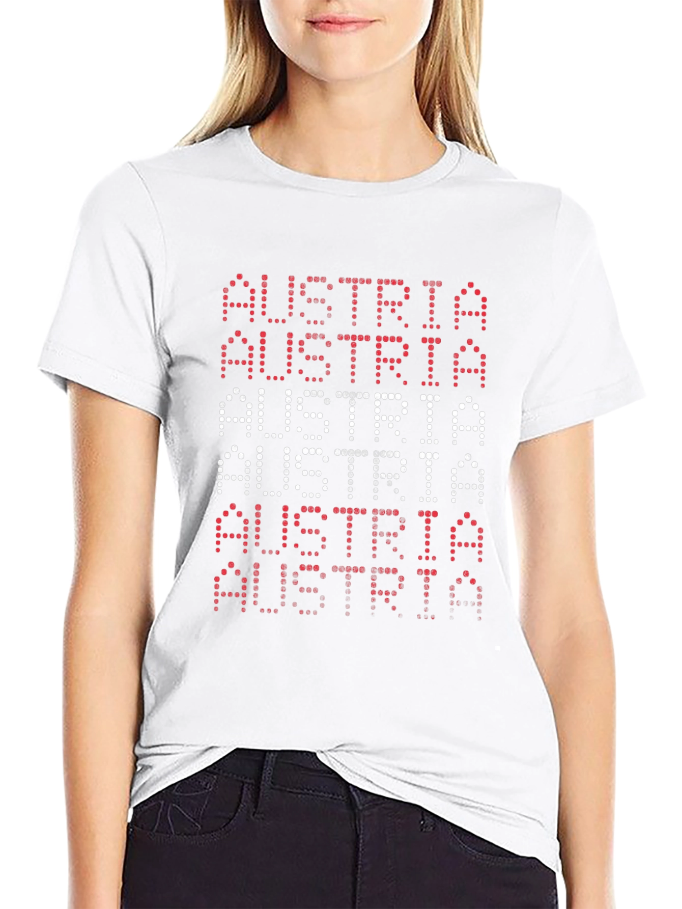 Austria Flag T-Shirt - Patriotic Graphic Tee