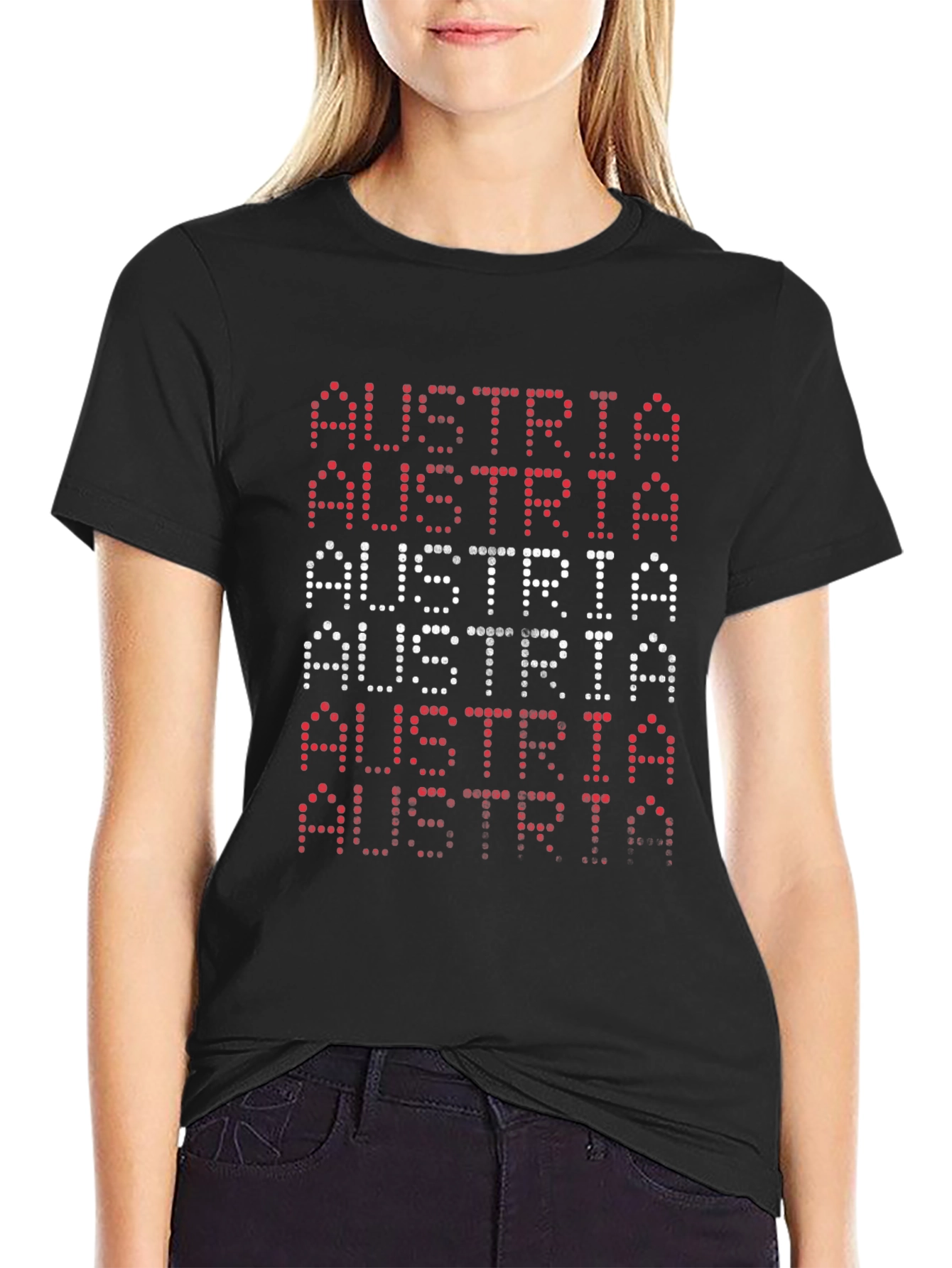 Austria Flag T-Shirt - Patriotic Graphic Tee